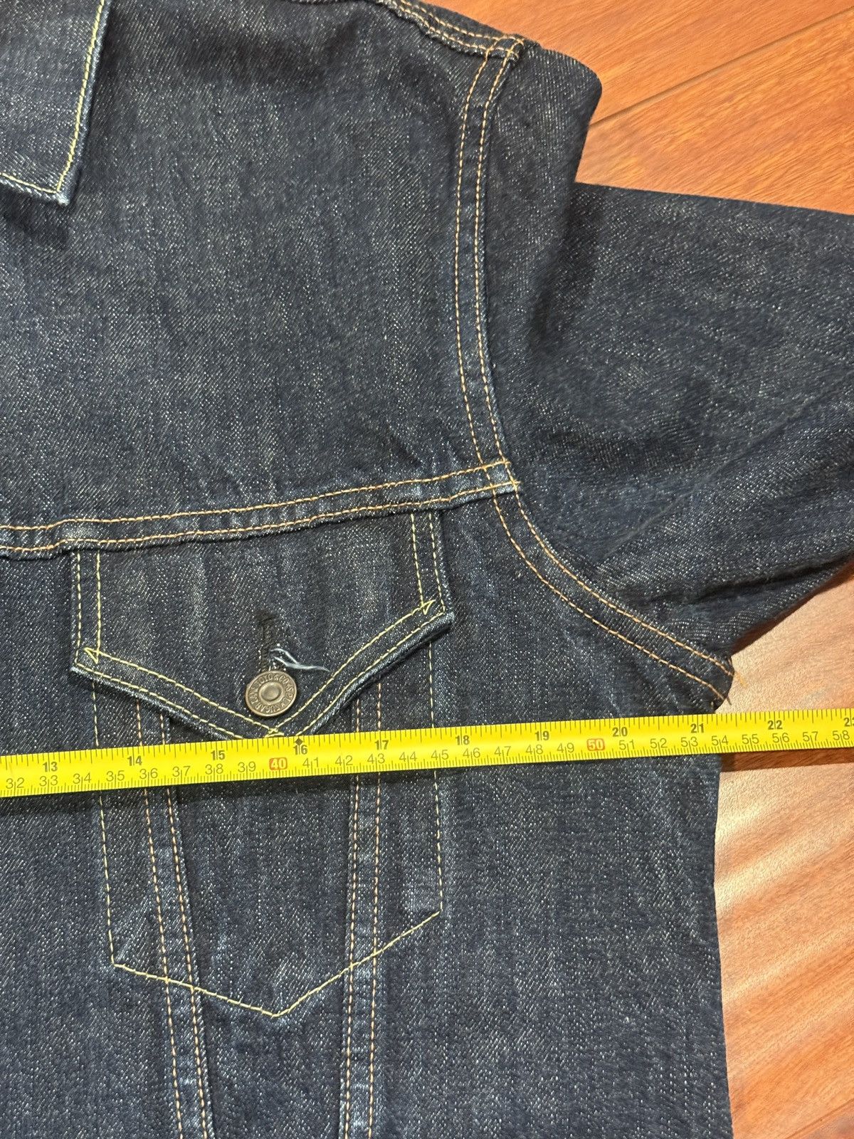 Sugar Cane Sugar Cane Type 3 Denim Jacket Sz 40 Size US XXS / EU 40 - 4 Thumbnail