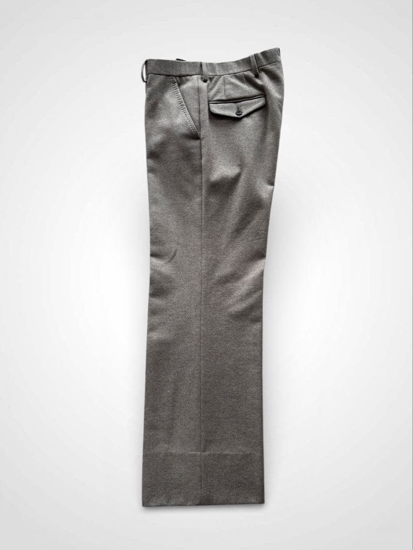 HUSBANDS Beige Straight Leg Trousers Size US 30 / EU 46 - 2 Thumbnail