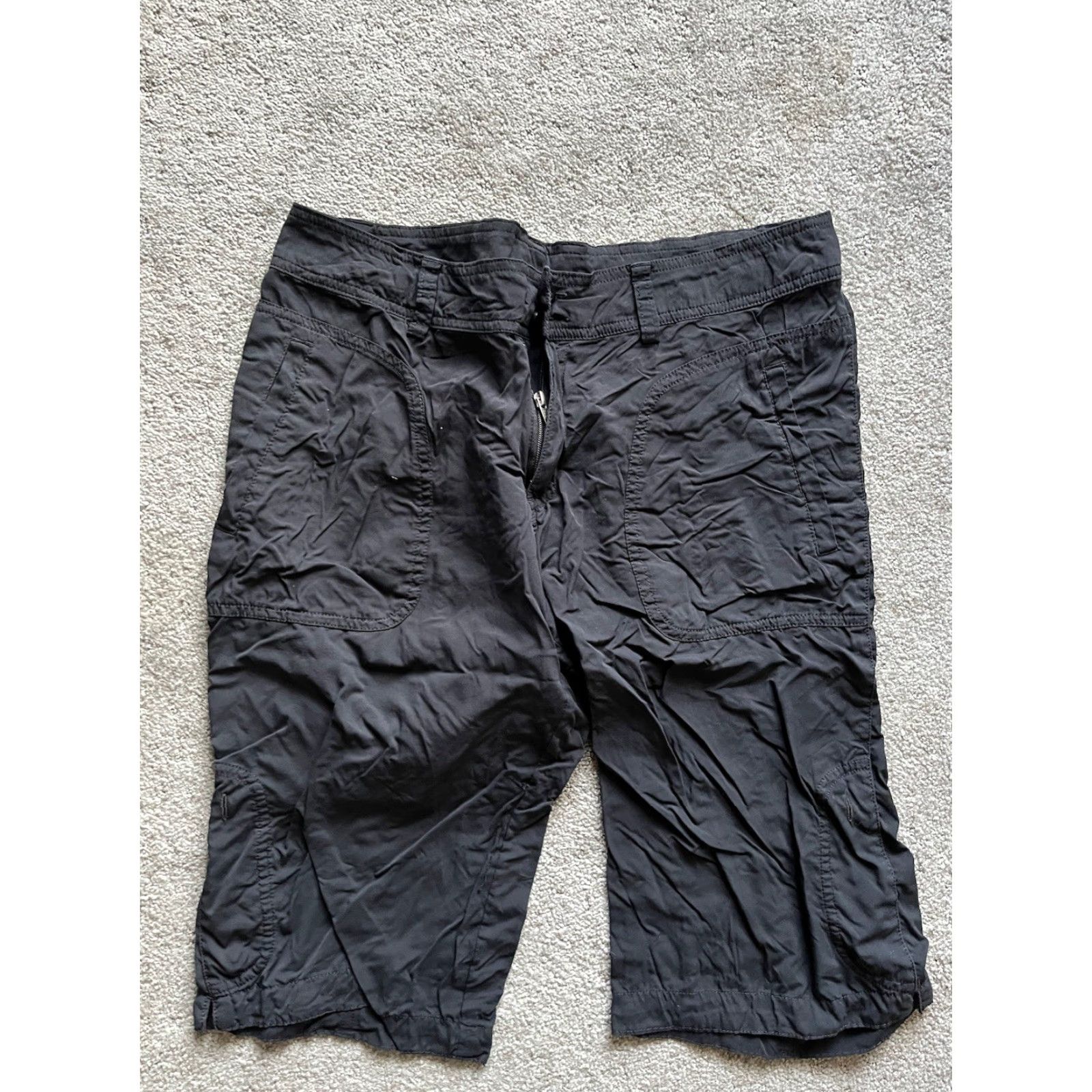 Patagonia Patagonia Pants Womens 6 Black Lightweight Outdoor Hiking Drawstring Capri Trail Shirt, Pants, or Hats? Size 28" / US 6 / IT 42 - 3 Thumbnail