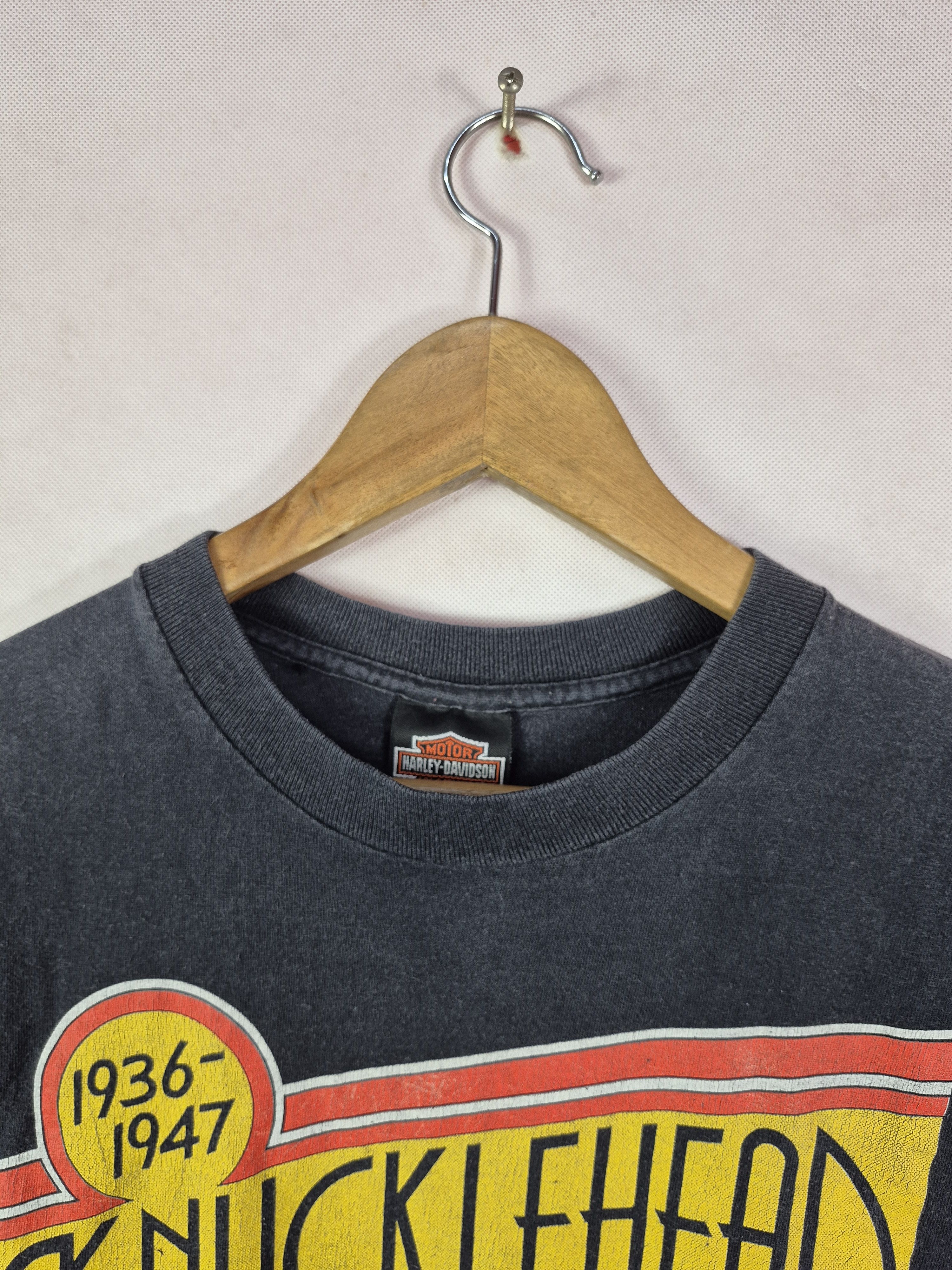 🔥 Vintage 90s Harley Davidson Knucklehead Tee