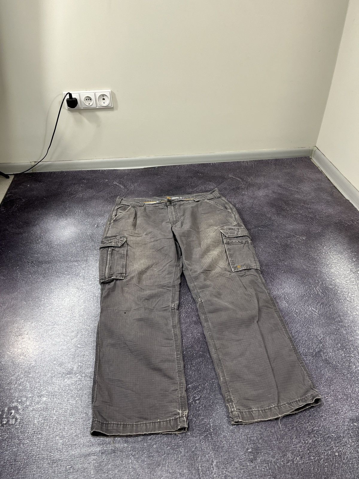 Carhartt Vintage Carhartt American Hype Workwear Baggy Cargo Pants Size US 38 / EU 54 - 10 Thumbnail