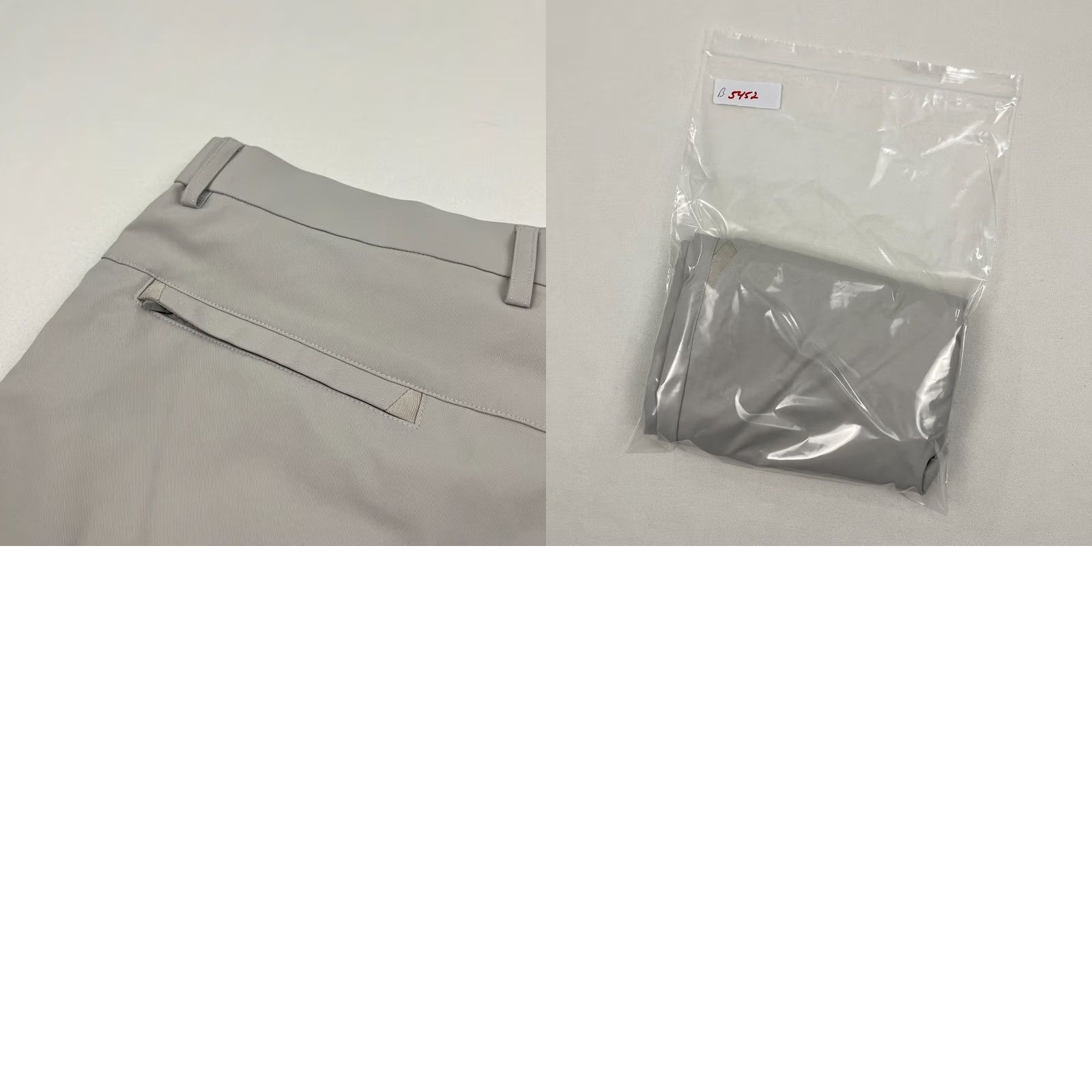 Vintage Jack Archer Jetsetter Chino Pants Mens 34 x 30 Gray Tapered Performance Golf Slimming Pockets 5-Pocket Regular Inseam 30 Size US 34 / EU 50 - 8 Thumbnail