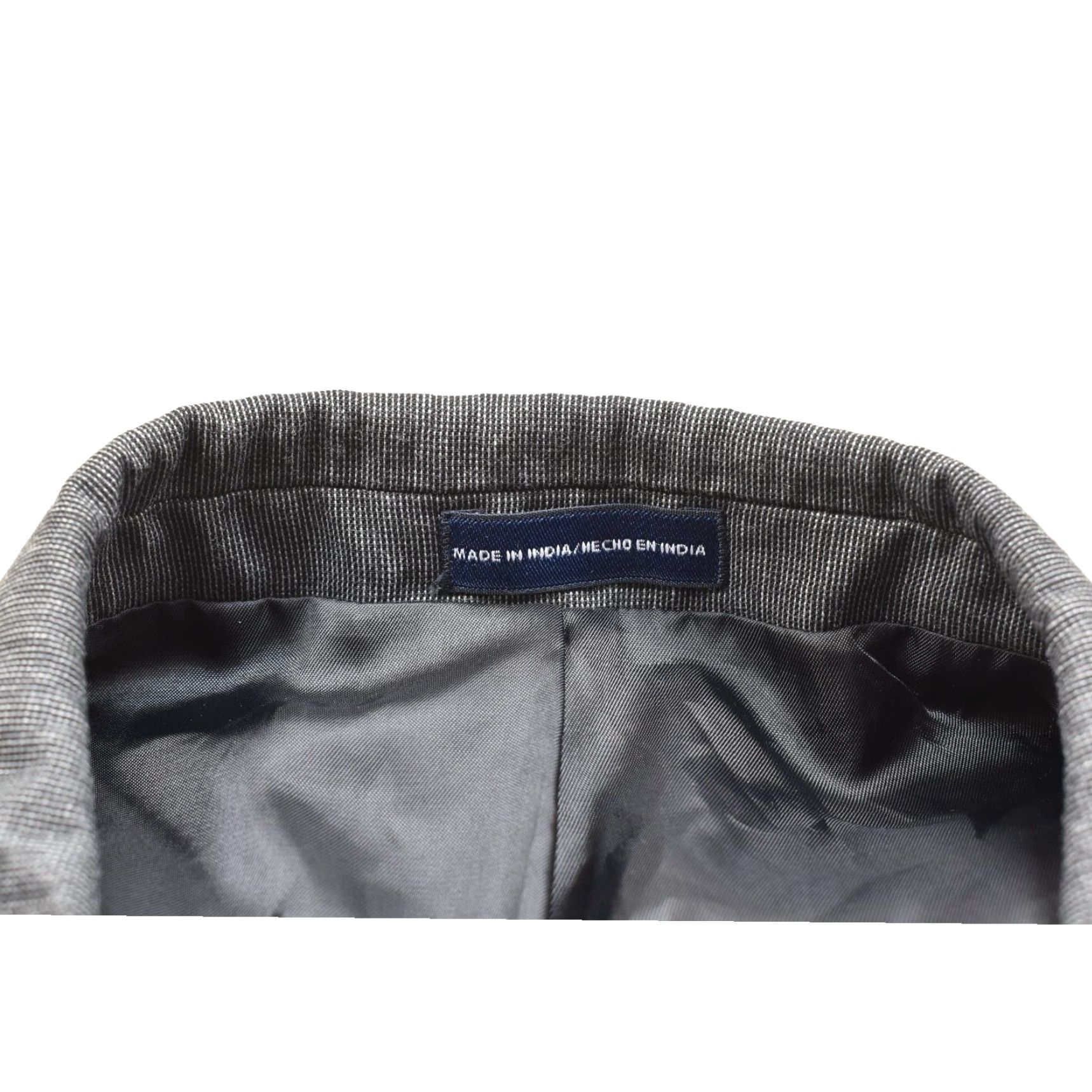 Izod IZOD Blazer Gray Striped 2-Button Single-Breasted 46R Wool Polyester Regular Men’s Jacket, 2 Piece, Made in India Size 46R - 6 Thumbnail