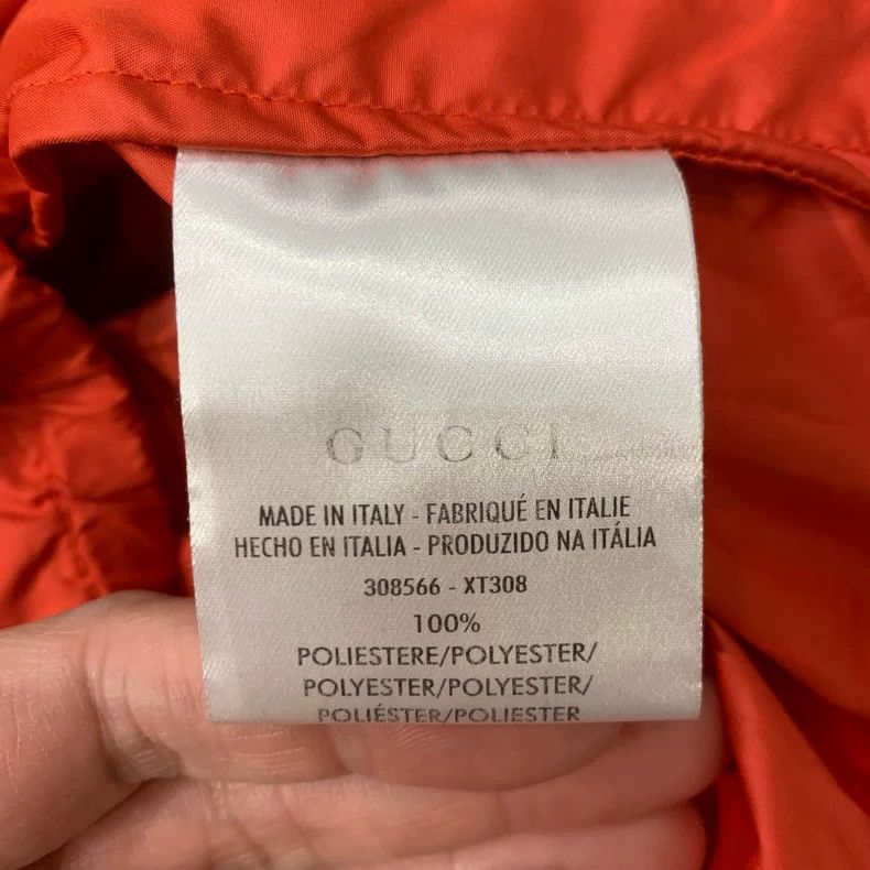 Gucci Gucci Red chest logo windbreaker jacket 2504-Nextarrow Size US M / EU 48-50 / 2 - 8 Thumbnail