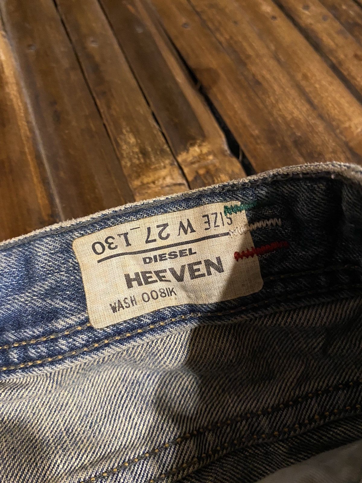 Diesel × If Six Was Nine × Vintage DIESEL HEEVEN DENIM PANTS Size US 30 / EU 46 - 12 Thumbnail