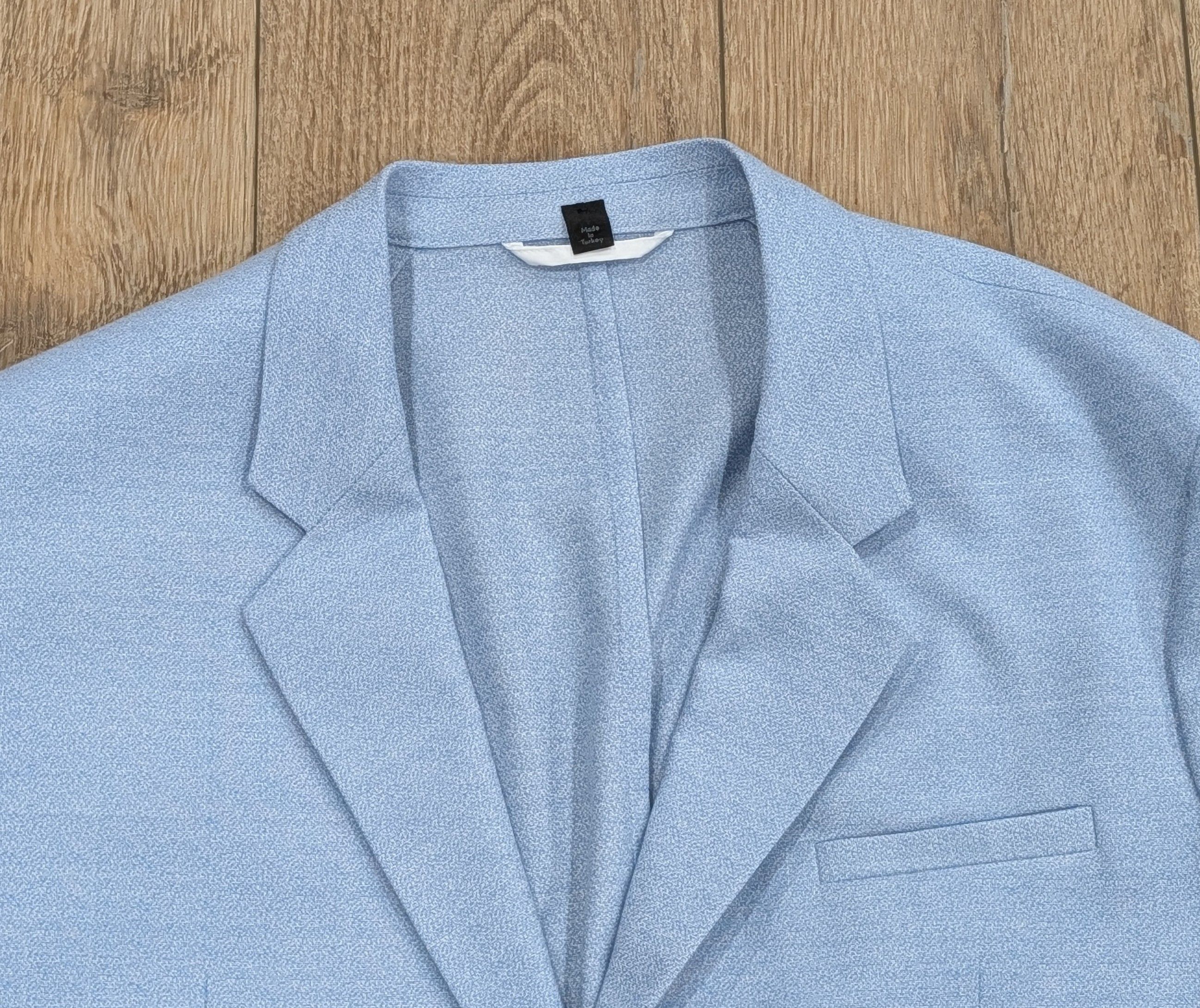 Hugo Boss HUGO "Kris" Polyester/Wool Sport Coat Pastel Blue 40L Size 40L - 2 Thumbnail
