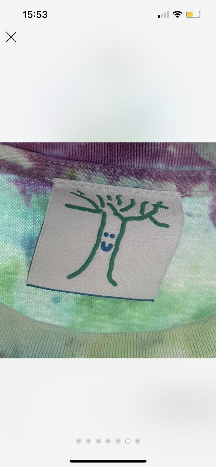 Grateful Dead × Online Ceramics Online Ceramics Tie Dye Long Sleeve Ripple Dead Lot Tee Size US L / EU 52-54 / 3 - 6 Thumbnail