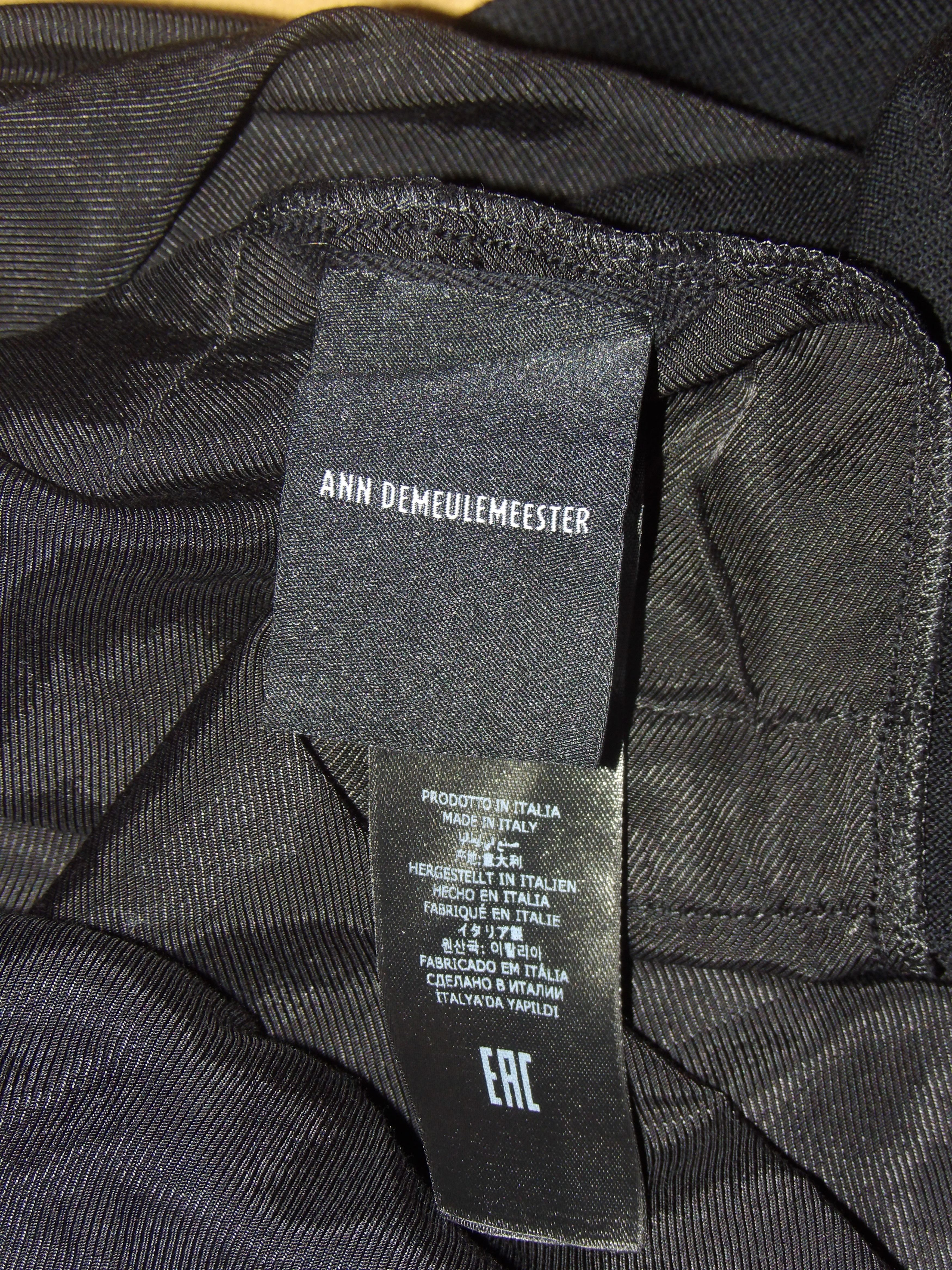 Ann Demeulemeester Ann Demeulemeester "Double Breasted" Cardigan W/ Back Straps Size M / US 6-8 / IT 42-44 - 5 Thumbnail
