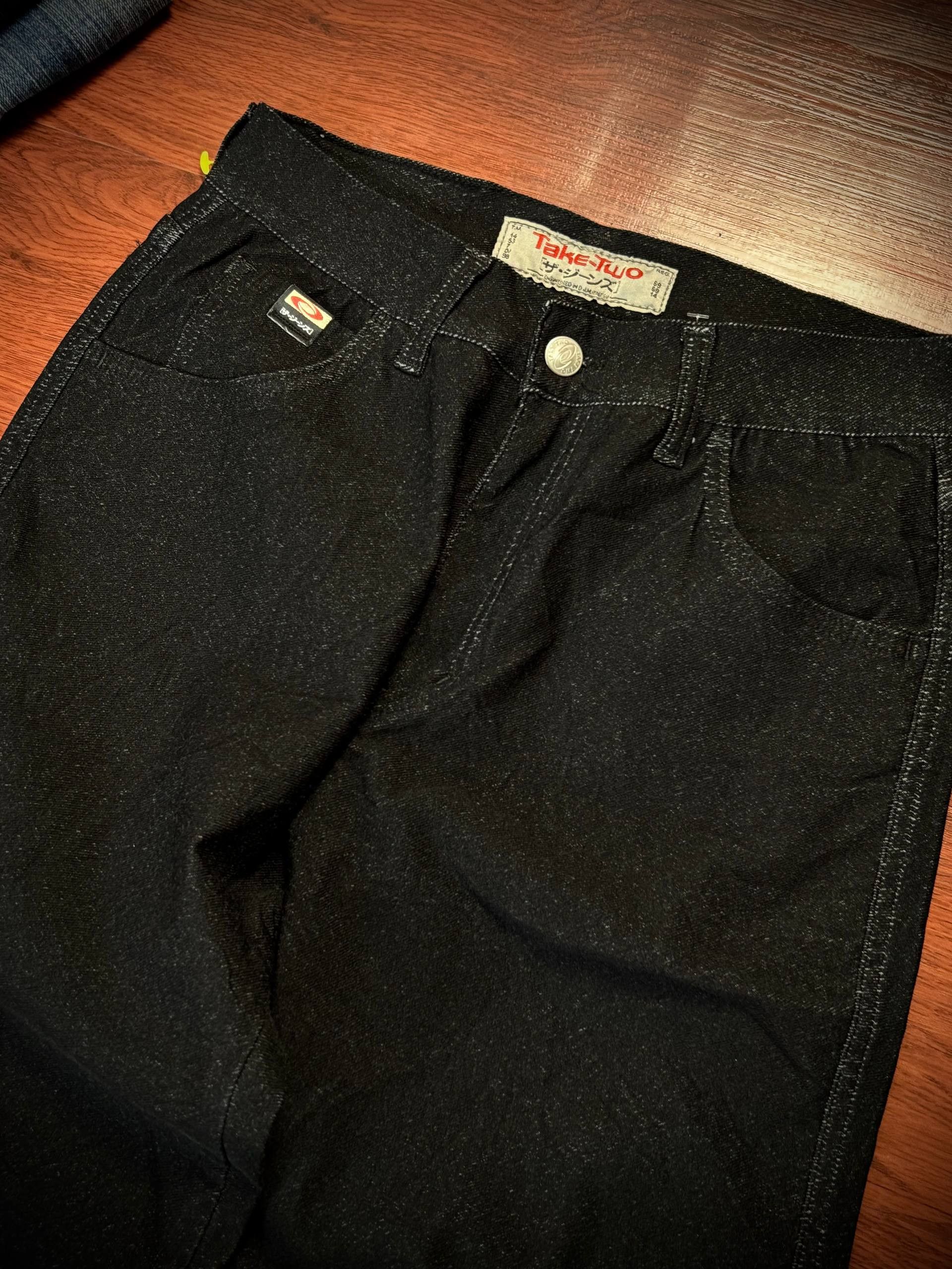 If Six Was Nine 2000s Take Two Japanese Denim Bootcut Y2K Style Jeans Size 28" / US 6 / IT 42 - 4 Thumbnail