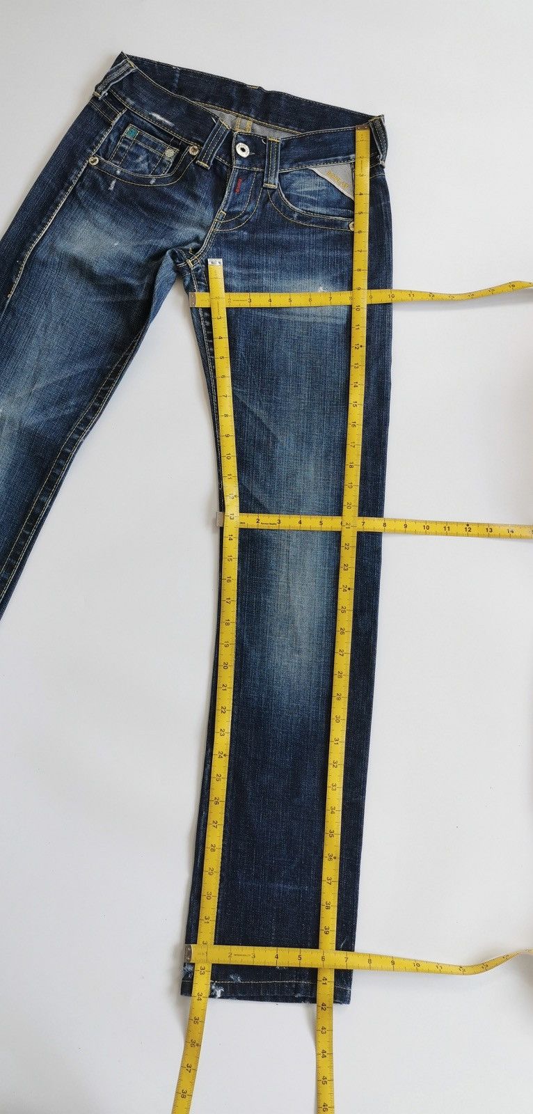 Replay Replay Italy Distressed Jeans Size 28" / US 6 / IT 42 - 14 Thumbnail