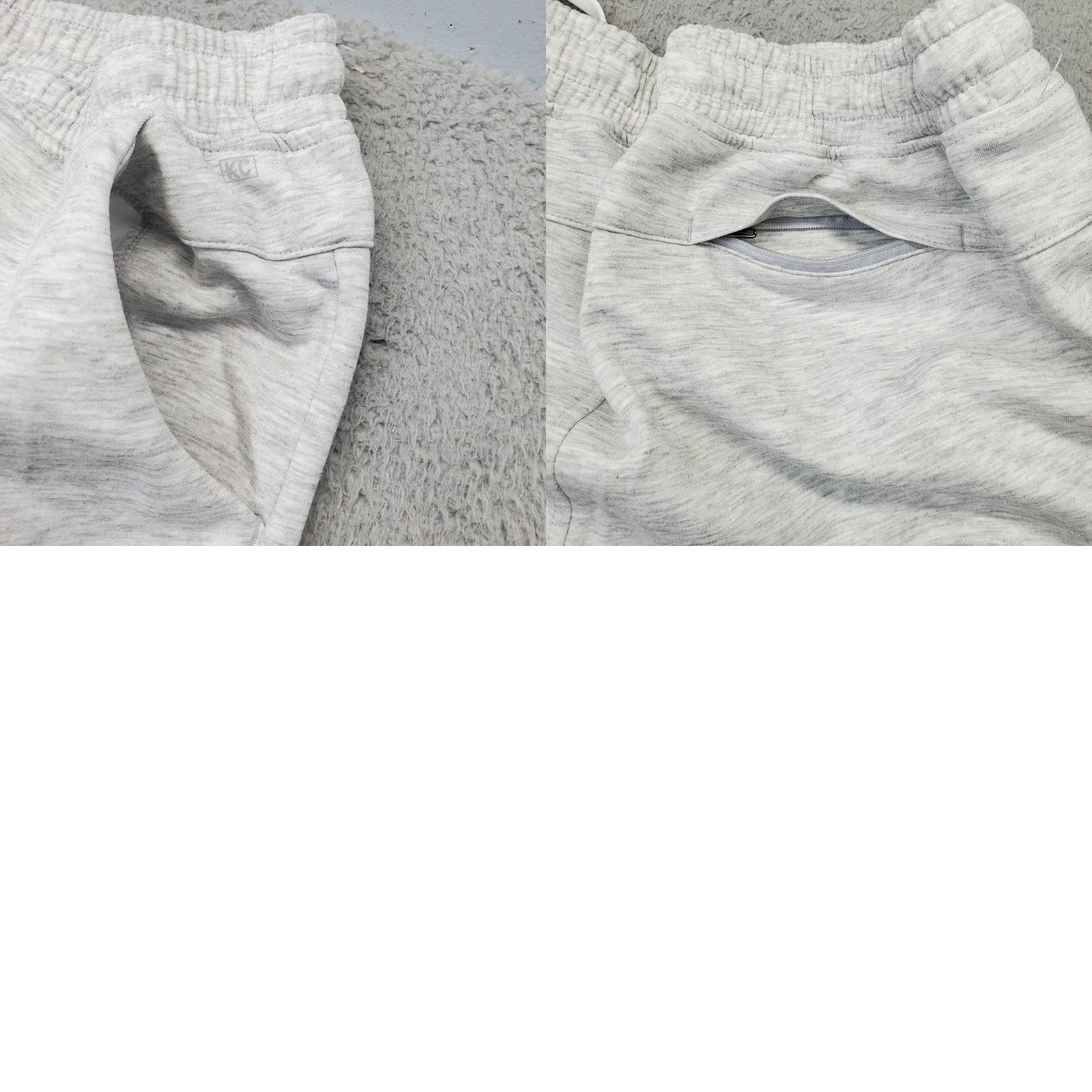 Kenneth Cole Kenneth Cole Sweatpants Womens Large Gray Athletic Fit Tapered Drawstring UPF 40+ Sweatpants Women L Gray Athletic Fit Tapered Drawstring UPF40+ Size 36" / US 14 / IT 50 - 8 Thumbnail