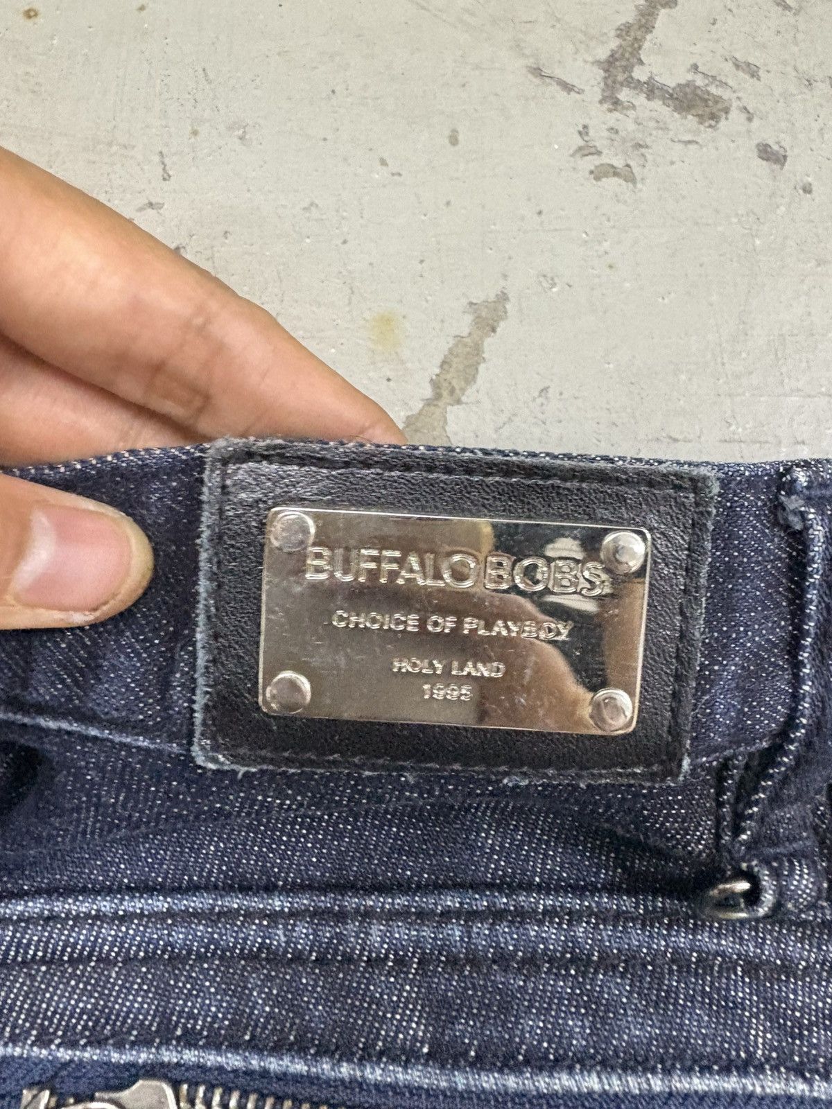 Tornado Mart Waxed Buffalo Bobs Indigo D-ring playboy holy land J Cut Size US 31 - 20 Thumbnail