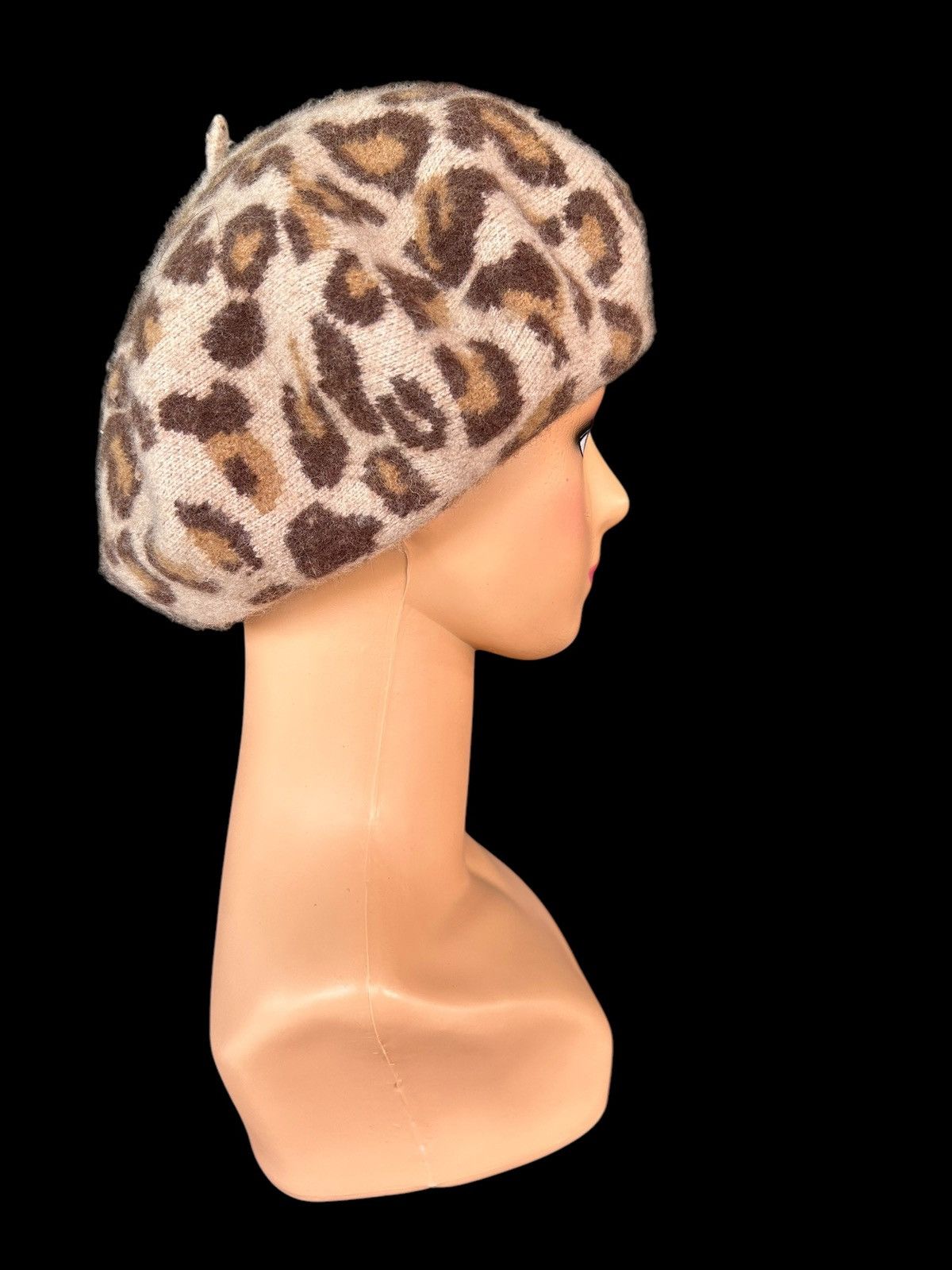 Japanese Brand × Kapital × Vintage Leopard Japanese Style Baret Hats Size ONE SIZE - 2 Thumbnail