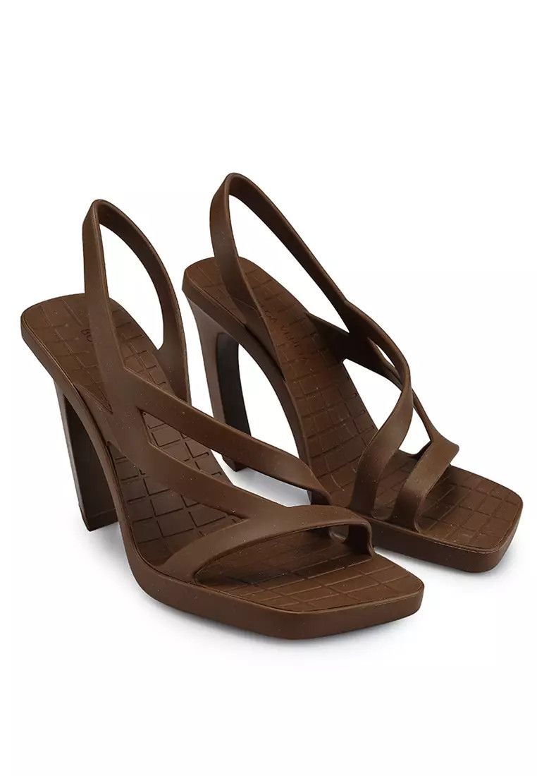 Bottega Veneta o1bcso1str0924 Jimbo Slingback Sandal in Brown Size US 7 / IT 37 - 2 Thumbnail