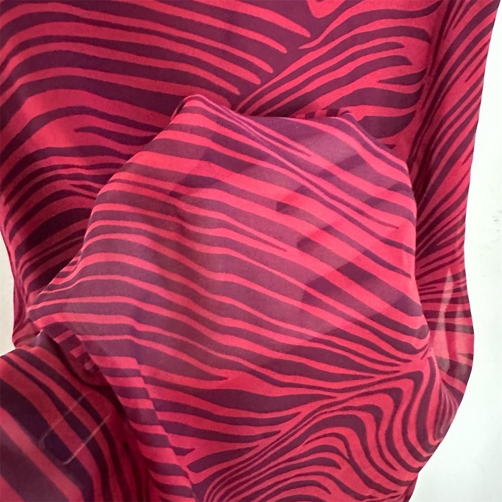 Other THE FIFTH LABEL Red Zebra Striped Midi Tango Dress Size 6 Size M / US 6-8 / IT 42-44 - 10 Thumbnail