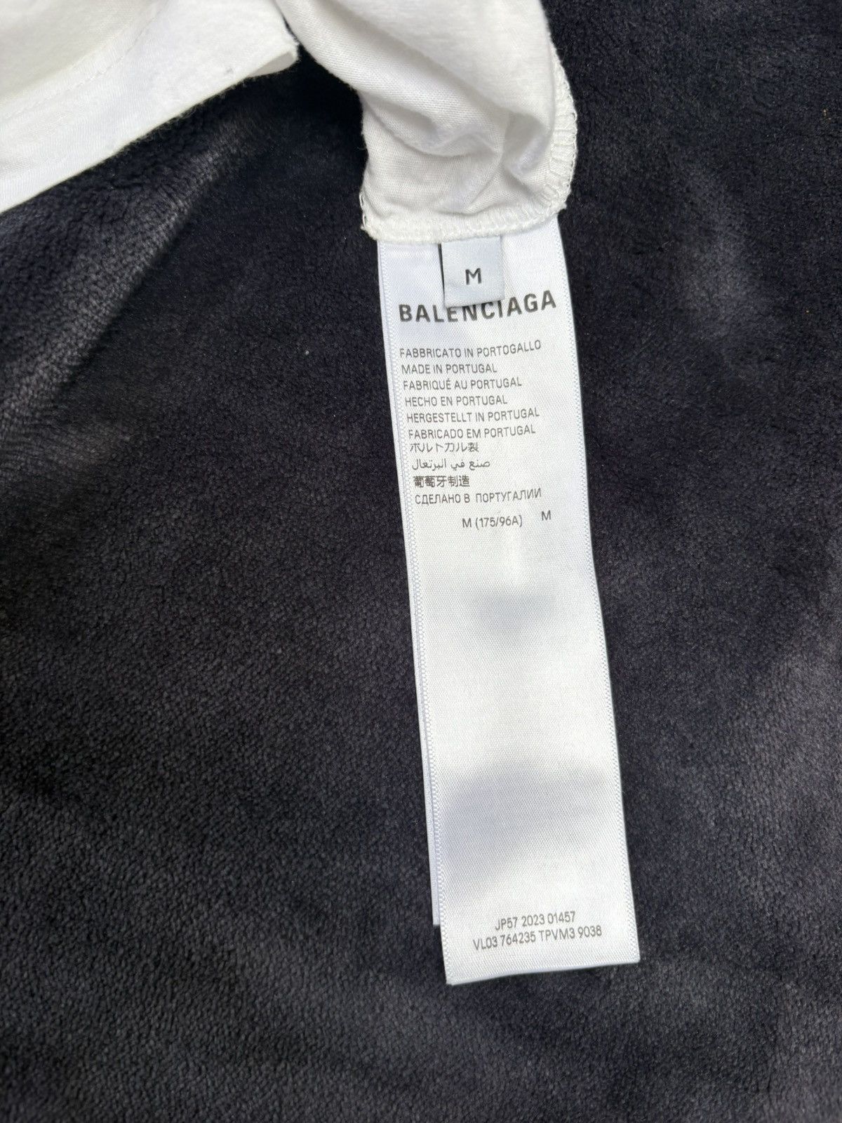 Balenciaga Balenciaga White T/Shirt Size US M / EU 48-50 / 2 - 3 Thumbnail