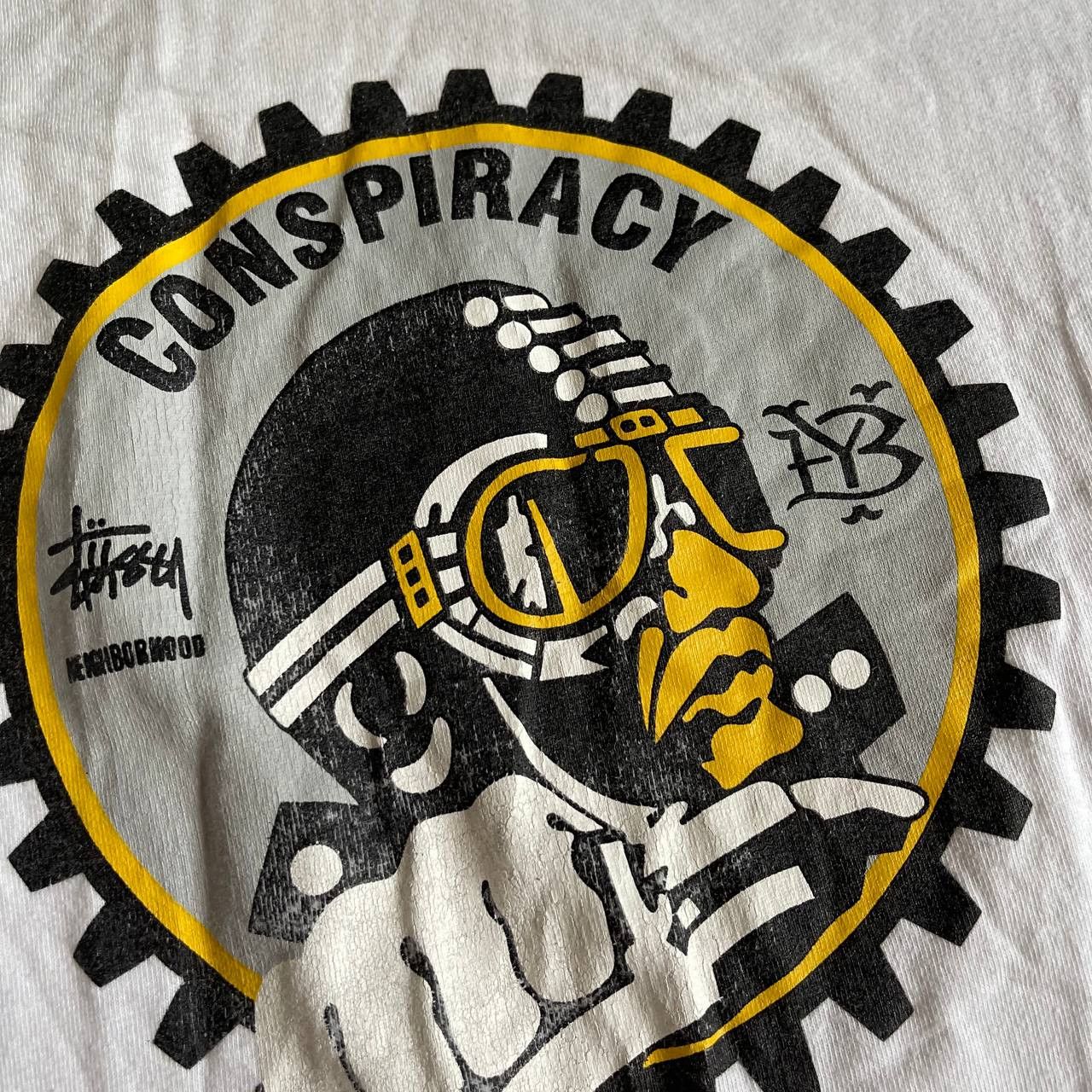 Neighborhood × Stussy Vintage Stussy x Neighborhood Conspiracy t shirt Size US L / EU 52-54 / 3 - 3 Thumbnail