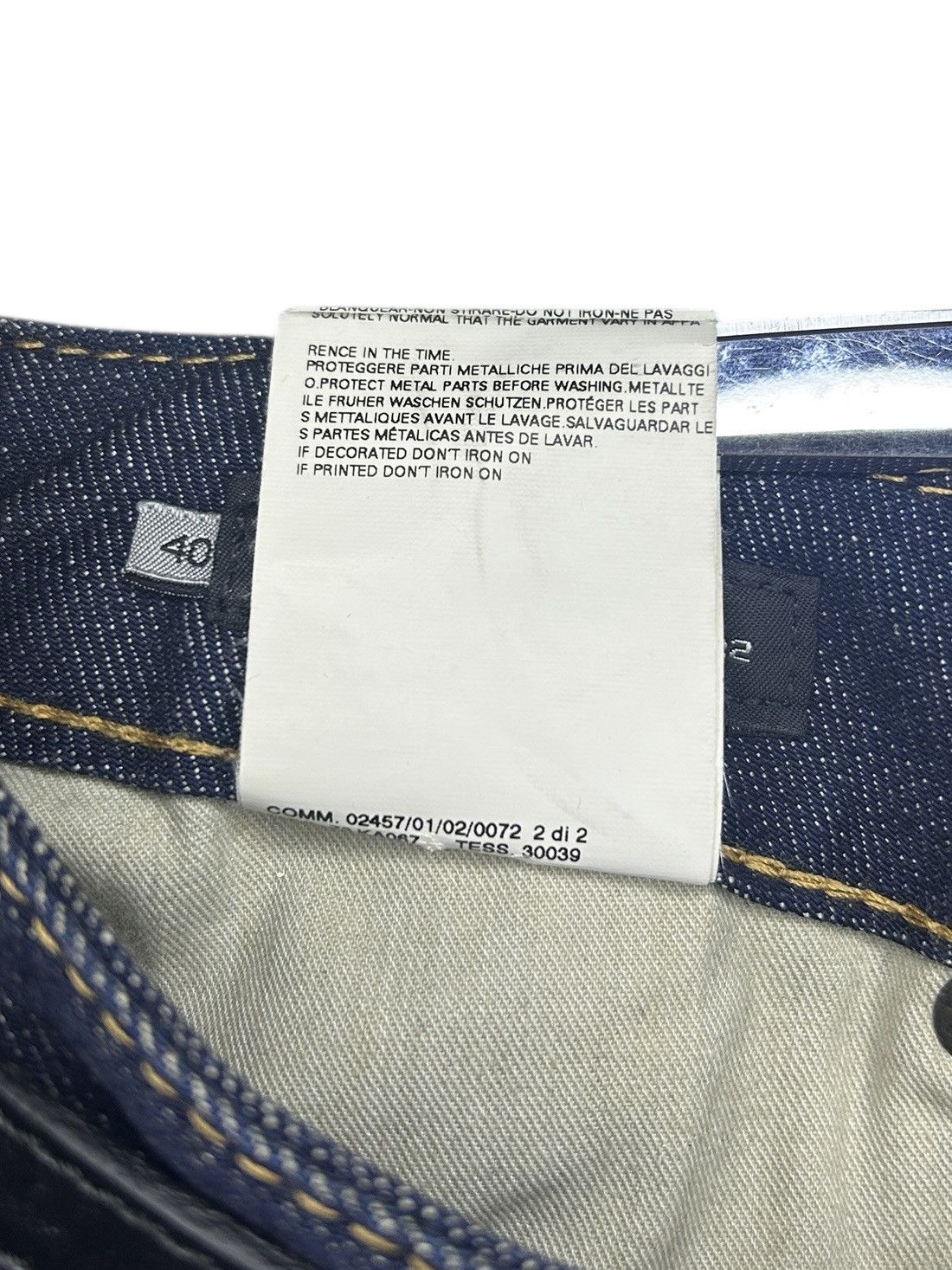 Dsquared2 F/W 07 Bondage Denim Size 27" / US 4 / IT 40 - 14 Thumbnail
