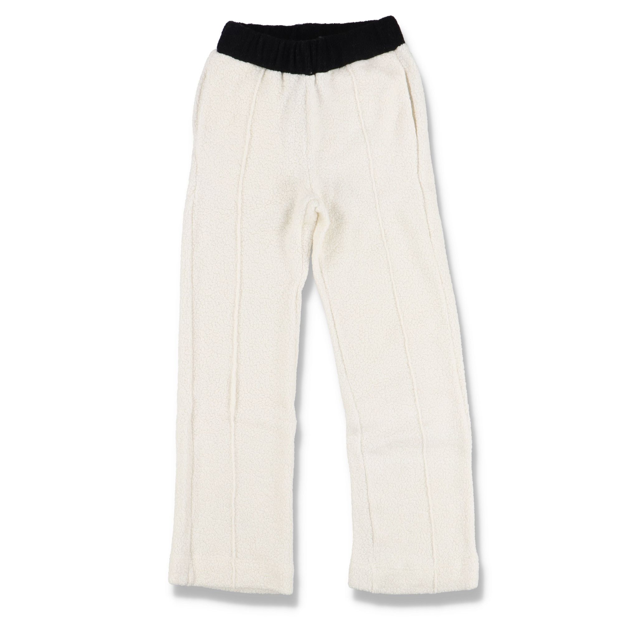 Casablanca White Colourblock Pleated Wide-Leg Terry Sweatpants Size 28" / US 6 / IT 42 - 2 Thumbnail