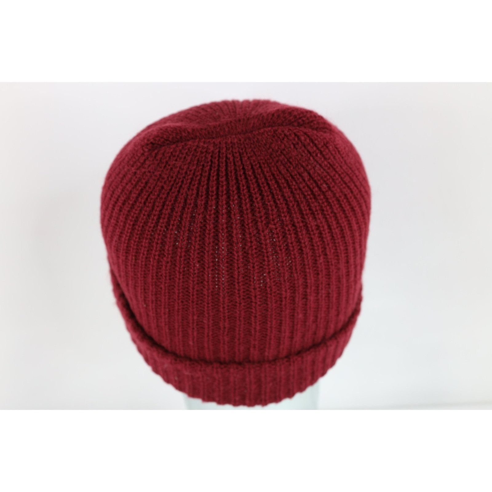 Vintage Vintage 90s Streetwear Chunky Ribbed Knit Winter Beanie Size ONE SIZE - 4 Thumbnail