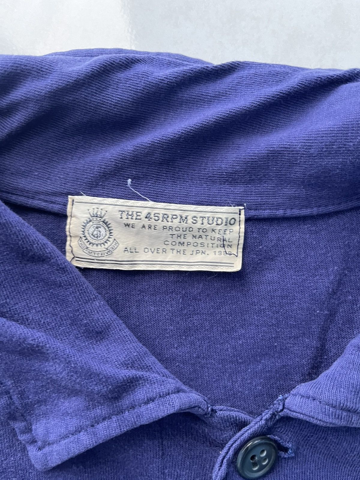 45rpm VINTAGE 45 RPM STUDIO SINGLE POCKET BUTTON UP VERY RARE Size US L / EU 52-54 / 3 - 5 Thumbnail