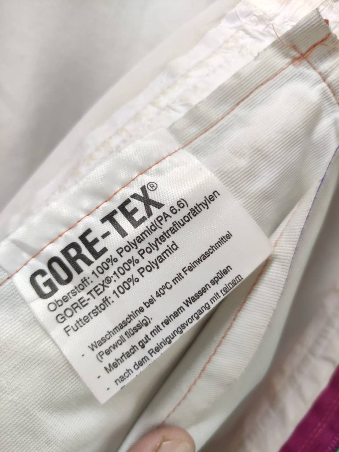 Goretex Vtg 90's Gore-Tex Multicolor Hoodie Jacket Size US XL / EU 56 / 4 - 16 Thumbnail