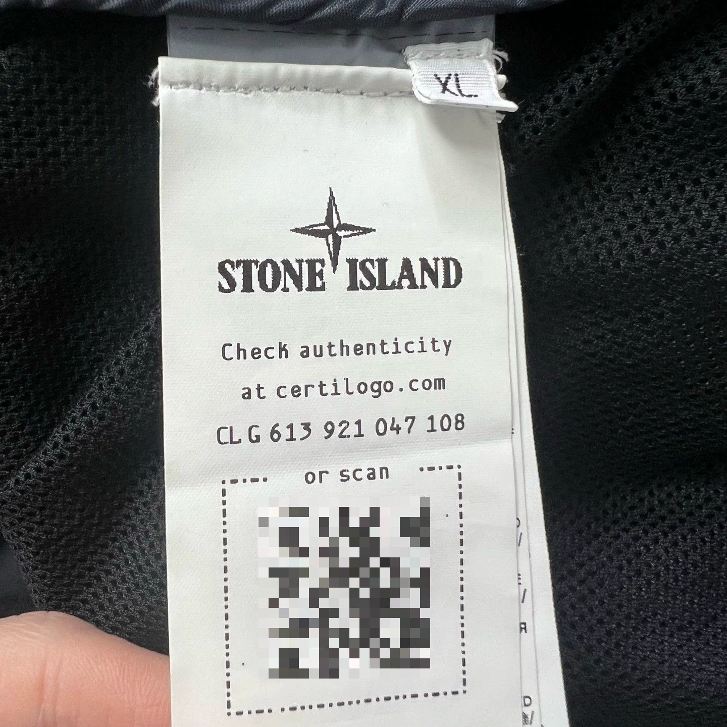 Stone Island Stone Island Black Half-Zip Jacket Size US XL / EU 56 / 4 - 4 Thumbnail