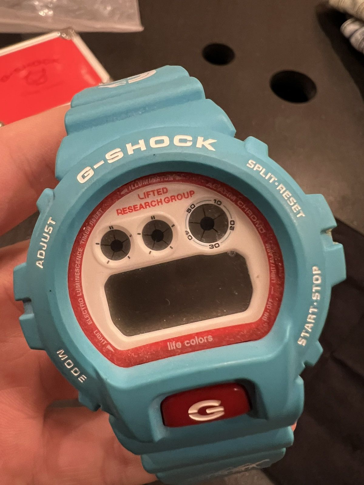 G Shock Casio G Shock LRG Blue Watch Size ONE SIZE - 2 Thumbnail