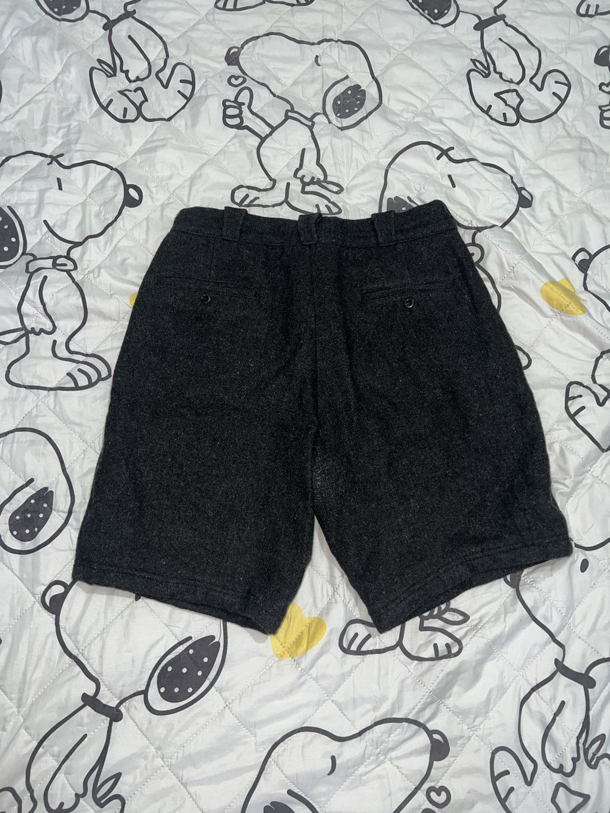 RRL Ralph Lauren 1990s Double RL - Wool Blend Pleated Shorts Size US 32 / EU 48 - 2 Thumbnail