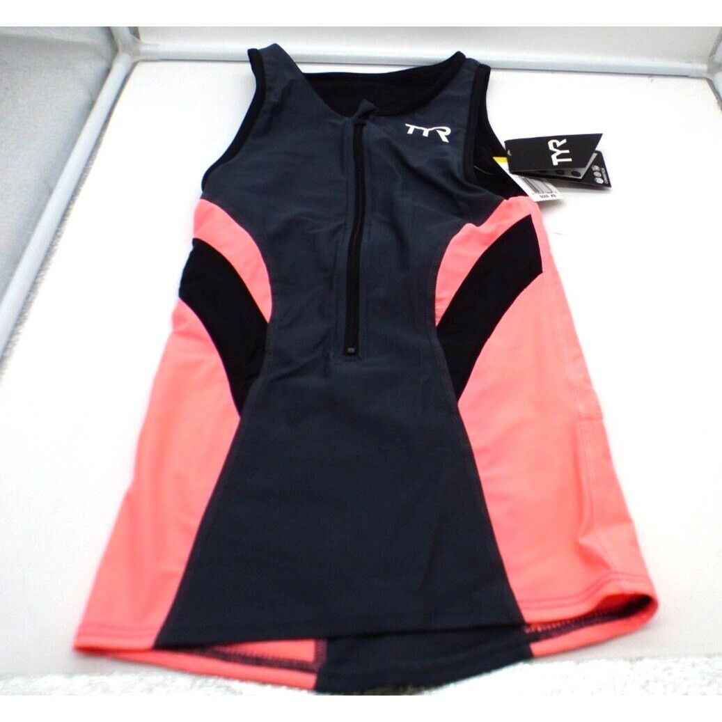 Other TYR WOMEN'S COMPETITOR SINGLET, GRAY/CORAL, Size XS Size XS / US 0-2 / IT 36-38 - 11 Thumbnail