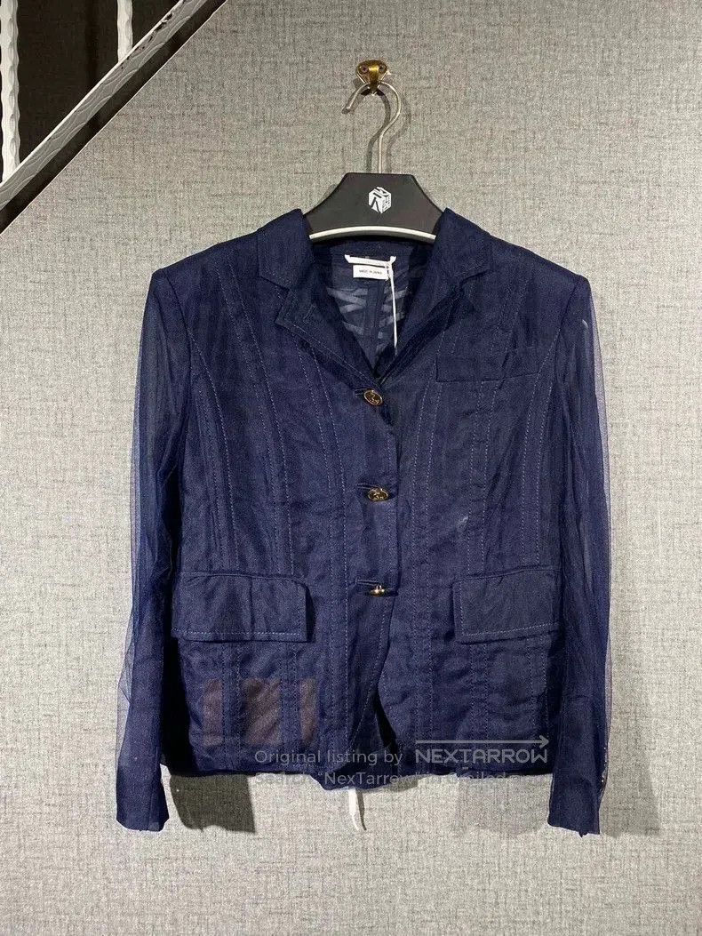 Thom Browne Thom Browne Women's Jacket Coat. Size US S / EU 44-46 / 1 - 1 Thumbnail