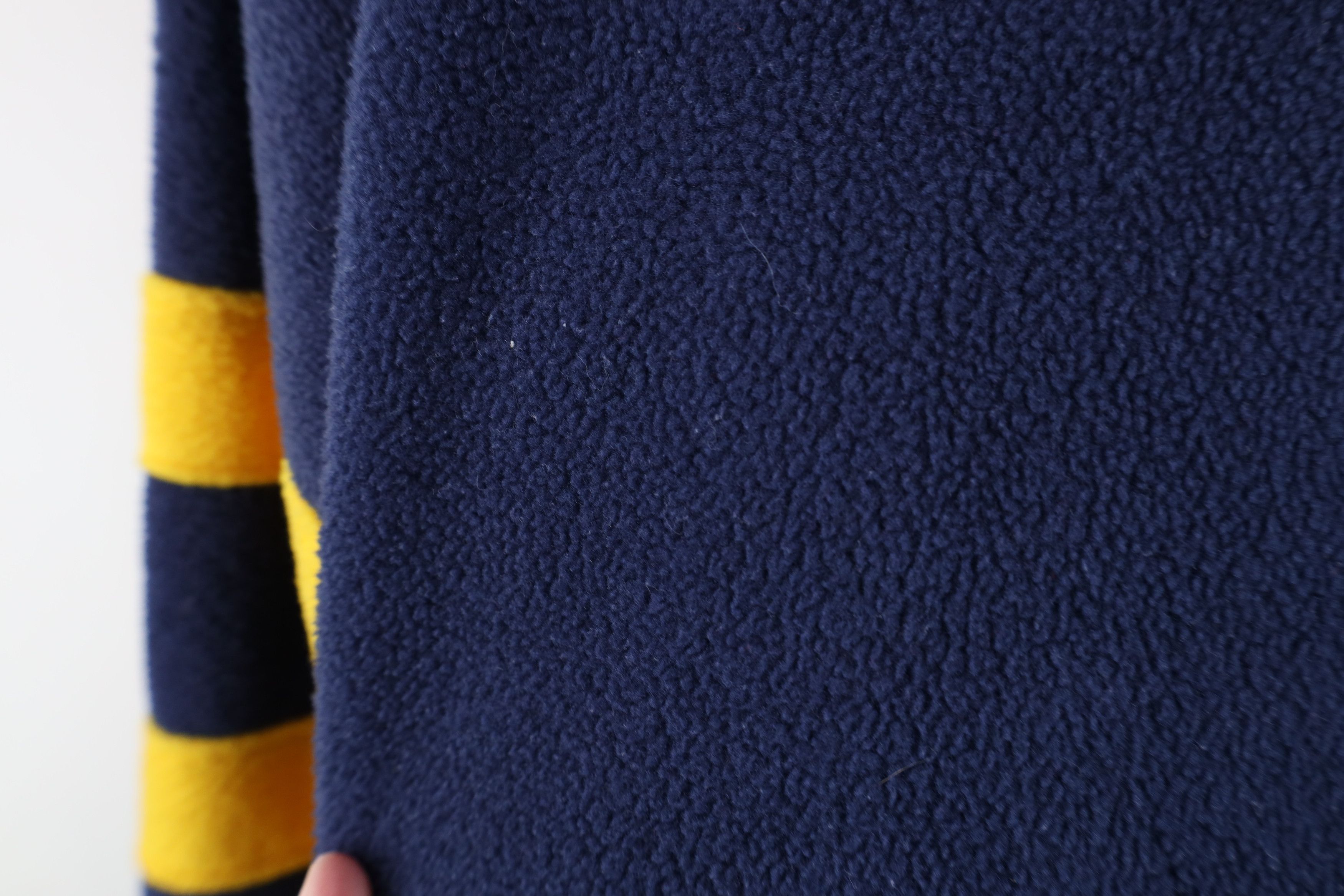 Vintage Vintage 90s University of Michigan Full Zip Hoodie Blue Size US XL / EU 56 / 4 - 6 Thumbnail