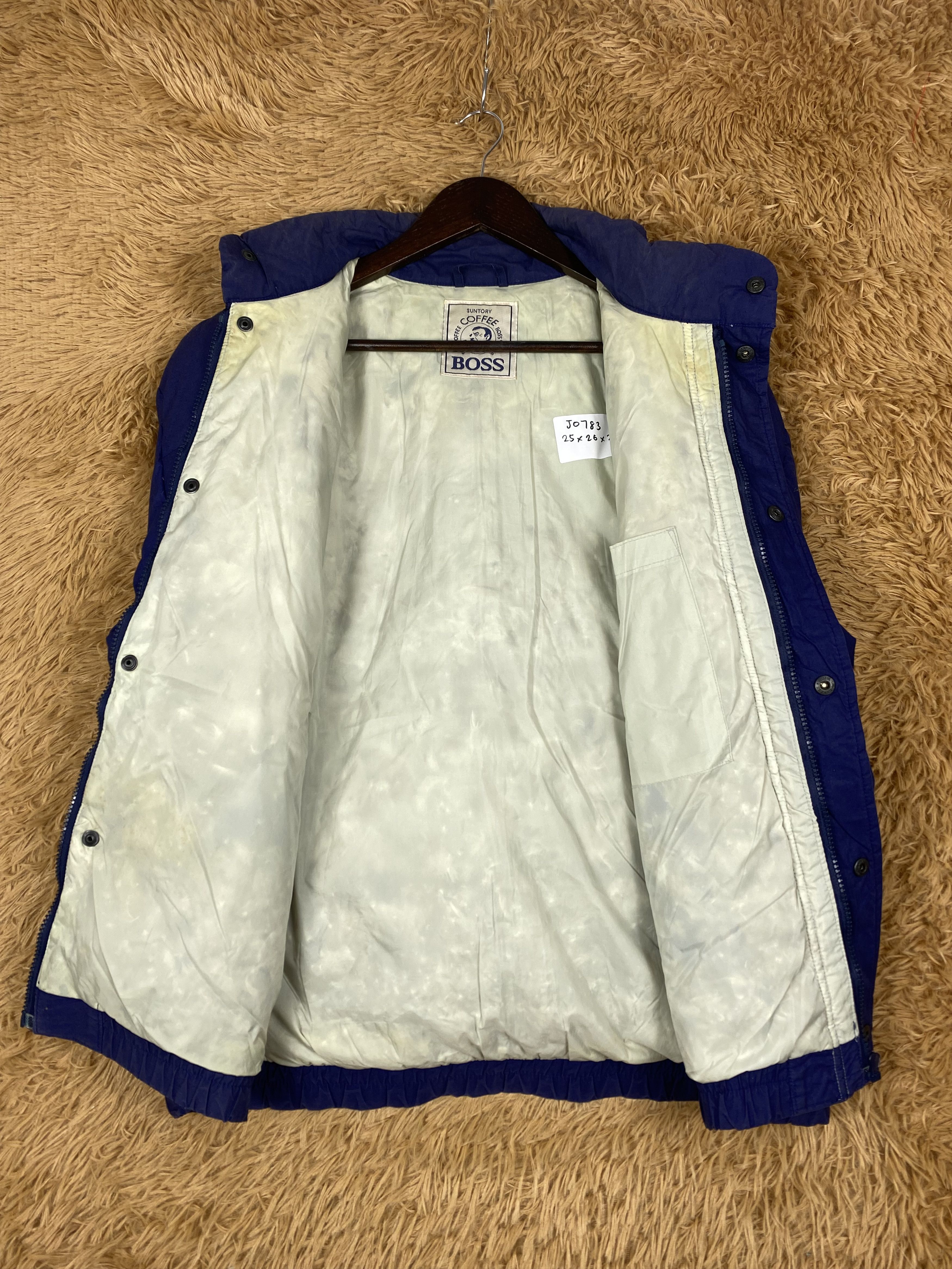 Japanese Brand Vintage Suntory Boss Coffee Puffer Jacket DJ783 Size US M / EU 48-50 / 2 - 6 Thumbnail