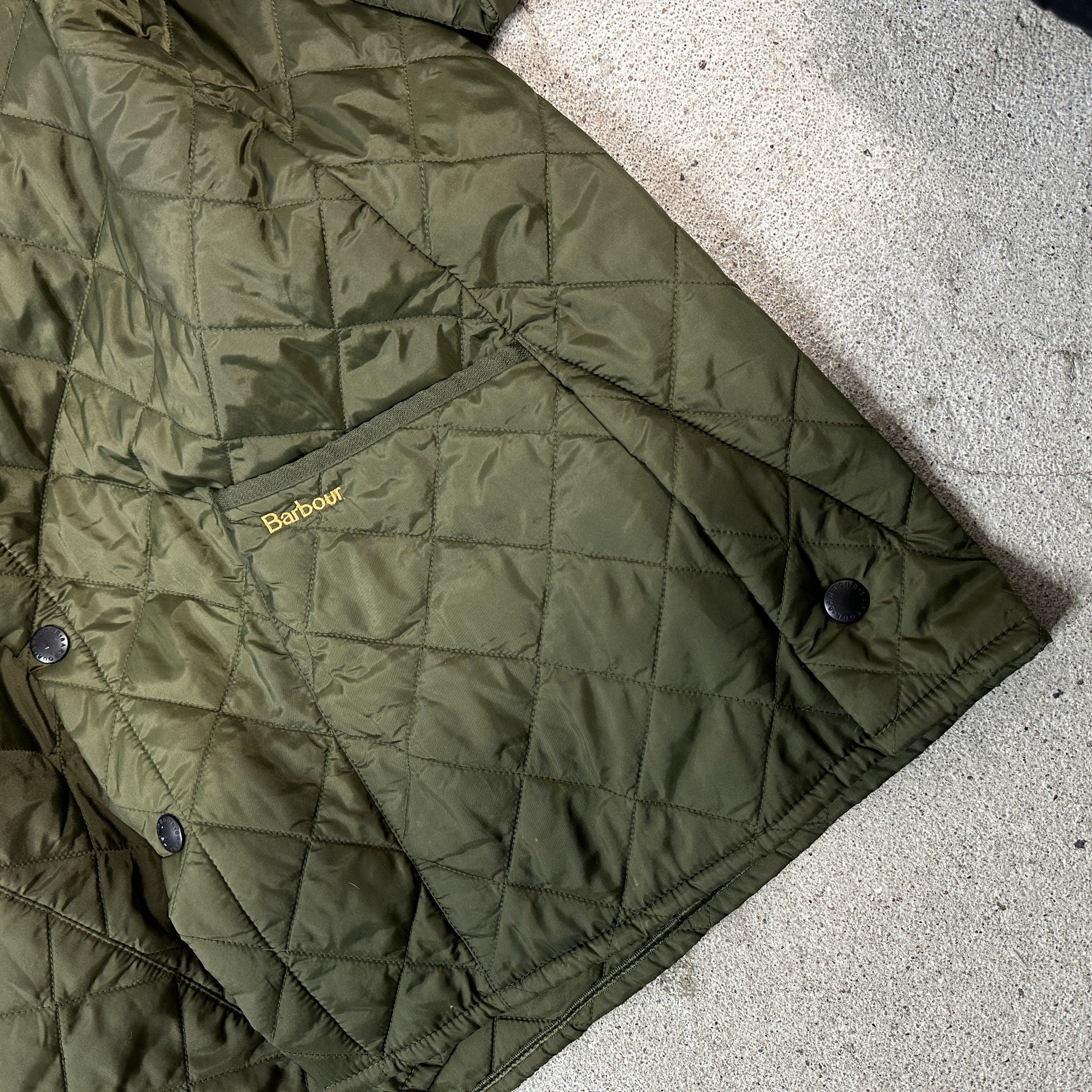 Barbour × Vintage Barbour Quilted Jacket Size M / US 6-8 / IT 42-44 - 8 Thumbnail