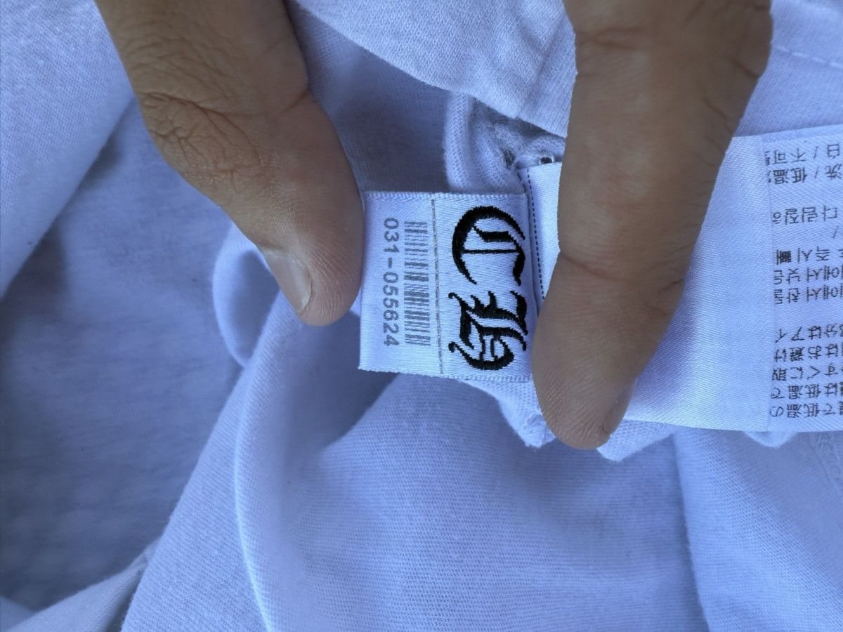 Chrome Hearts Chrome Hearts White Scroll Logo T-Shirt Size US L / EU 52-54 / 3 - 5 Thumbnail