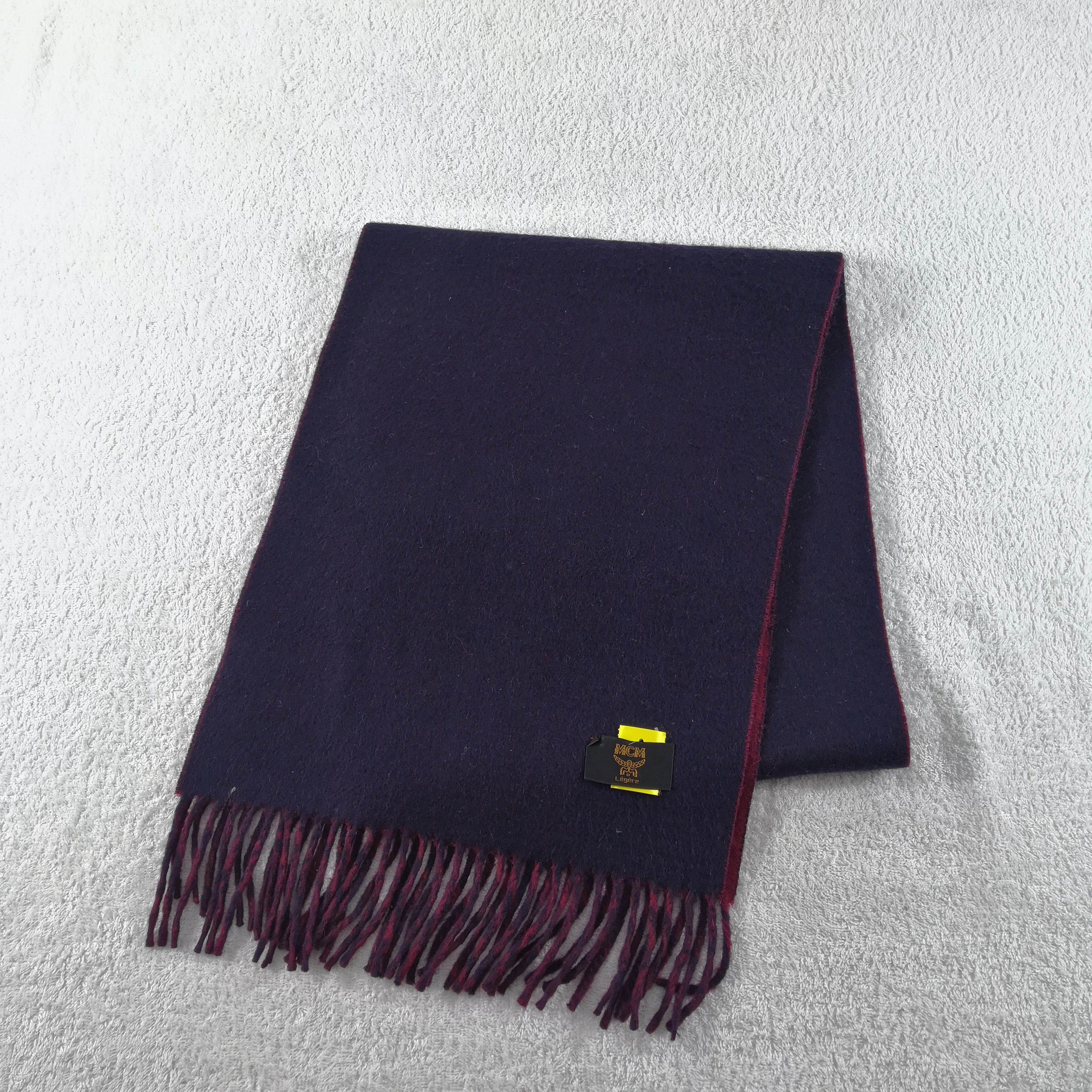 MCM Vintage MCM Scarf Muffler Wool Cashmere Scarves Size ONE SIZE - 3 Thumbnail