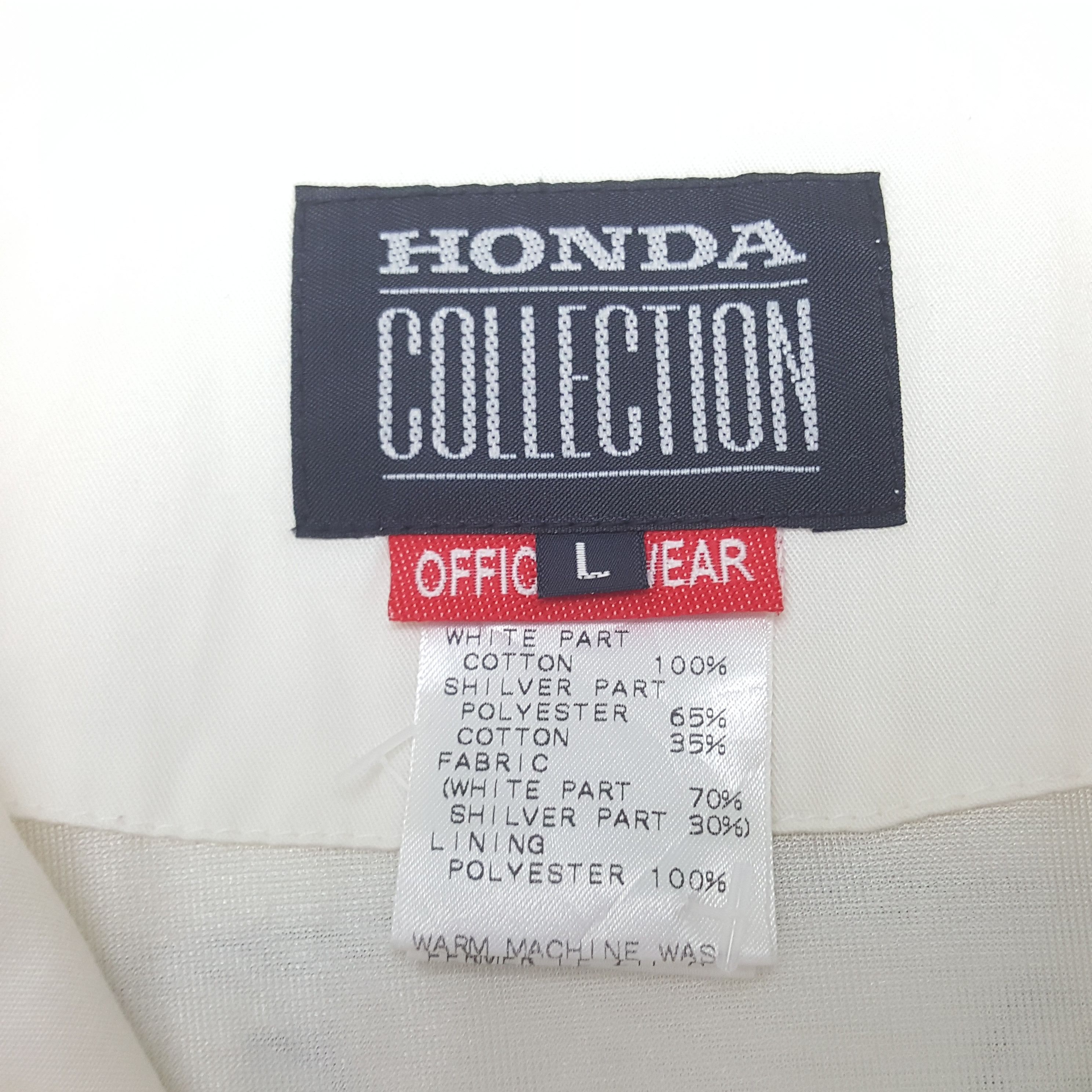 Honda × Vintage Vintage Honda Japanese Brand Racing Team Jacket C278N20 Size US L / EU 52-54 / 3 - 6 Thumbnail