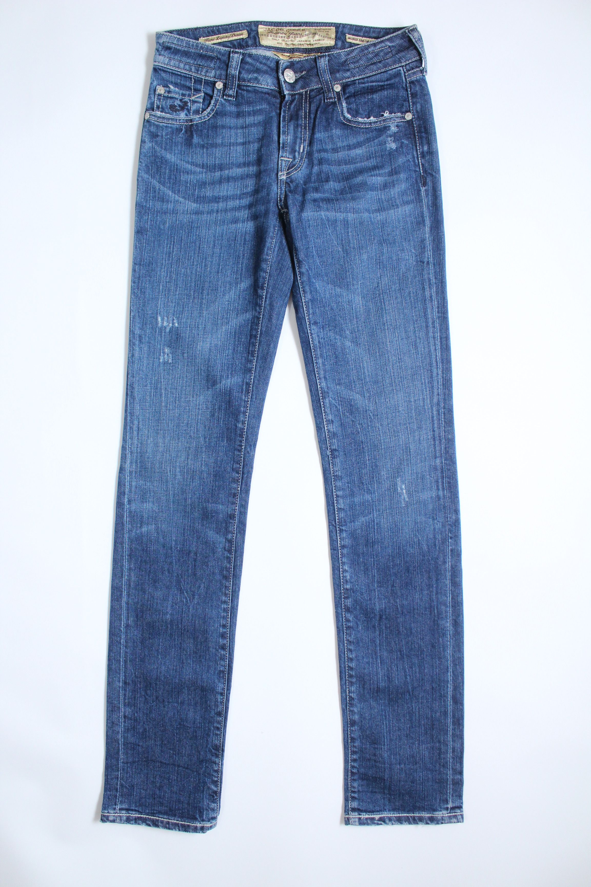 image of Hype x Jacob Cohen 711 Jeans Womens Size 26 Made In Italy in Blue, Men's