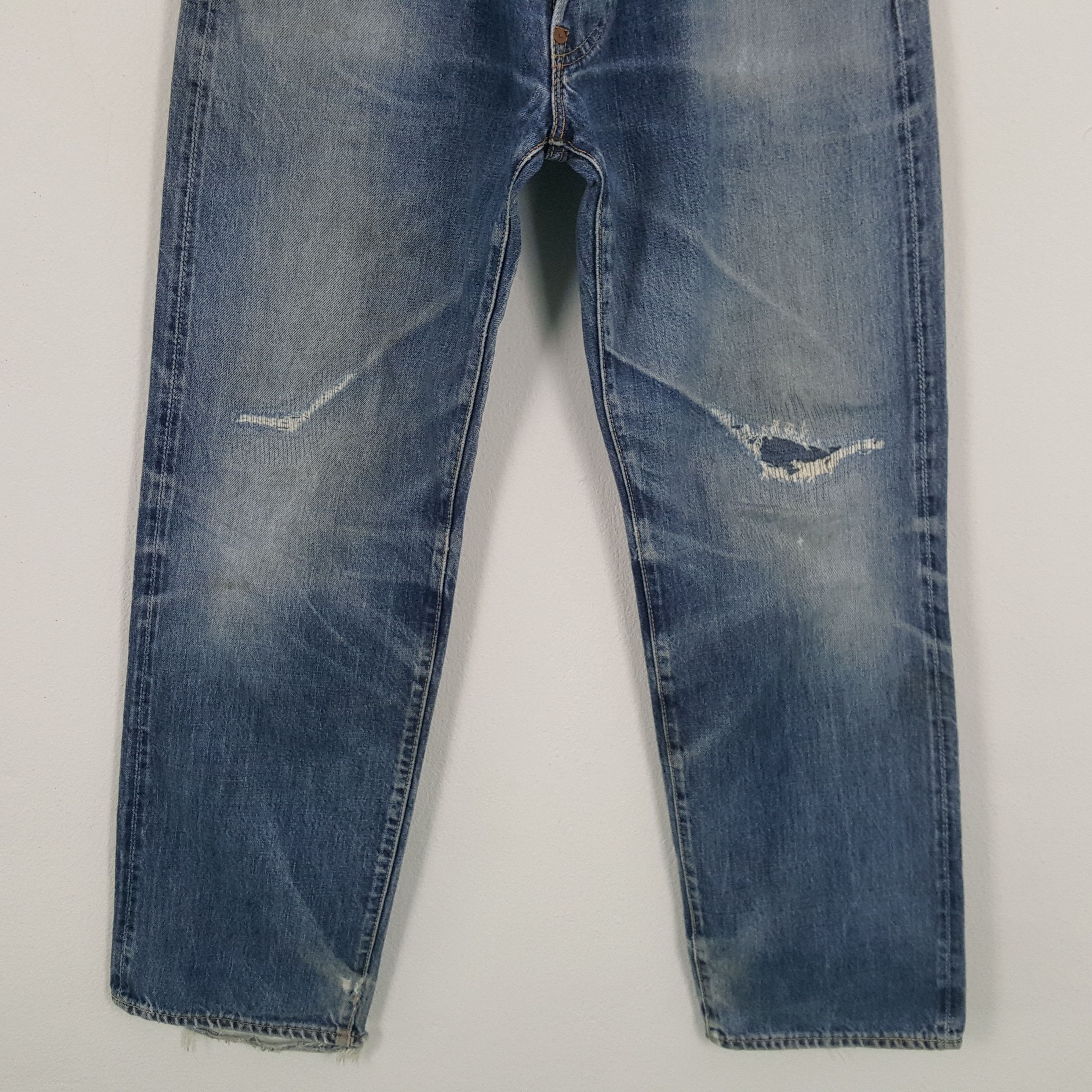 Evisu × Japanese Brand × Vintage EVISU Japanese Brand Streetwear Custom Daicock Jeans Size US 28 / EU 44 - 6 Thumbnail