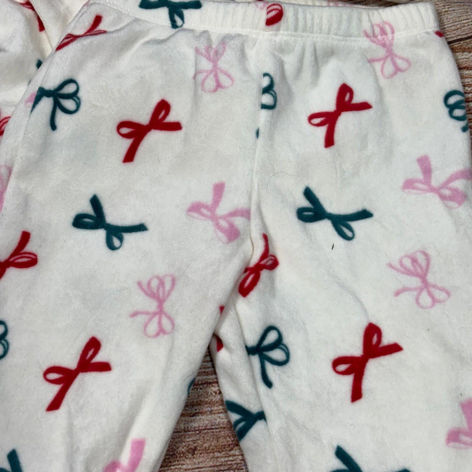 Other Okie Dokie Baby Bow Print 6 Month Sweat Set Size ONE SIZE - 3 Thumbnail