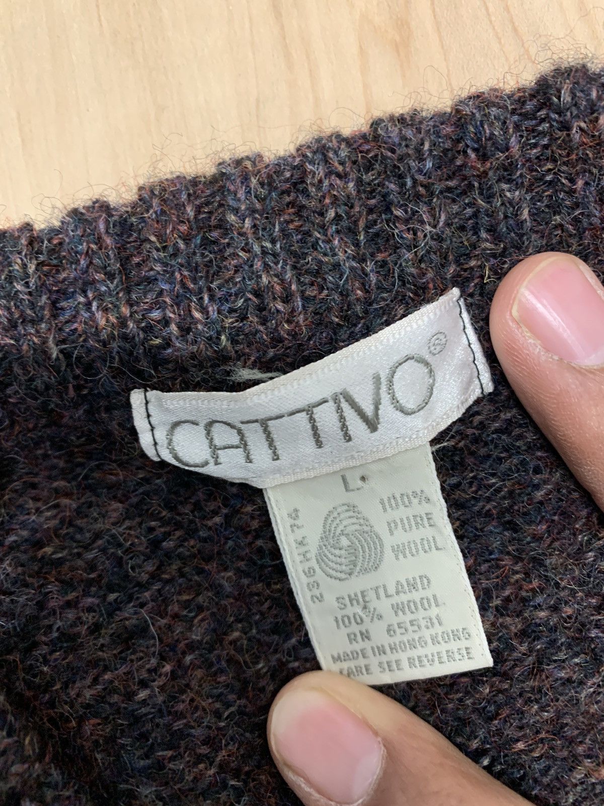 Vintage Vintage wool sweater Size US L / EU 52-54 / 3 - 5 Thumbnail