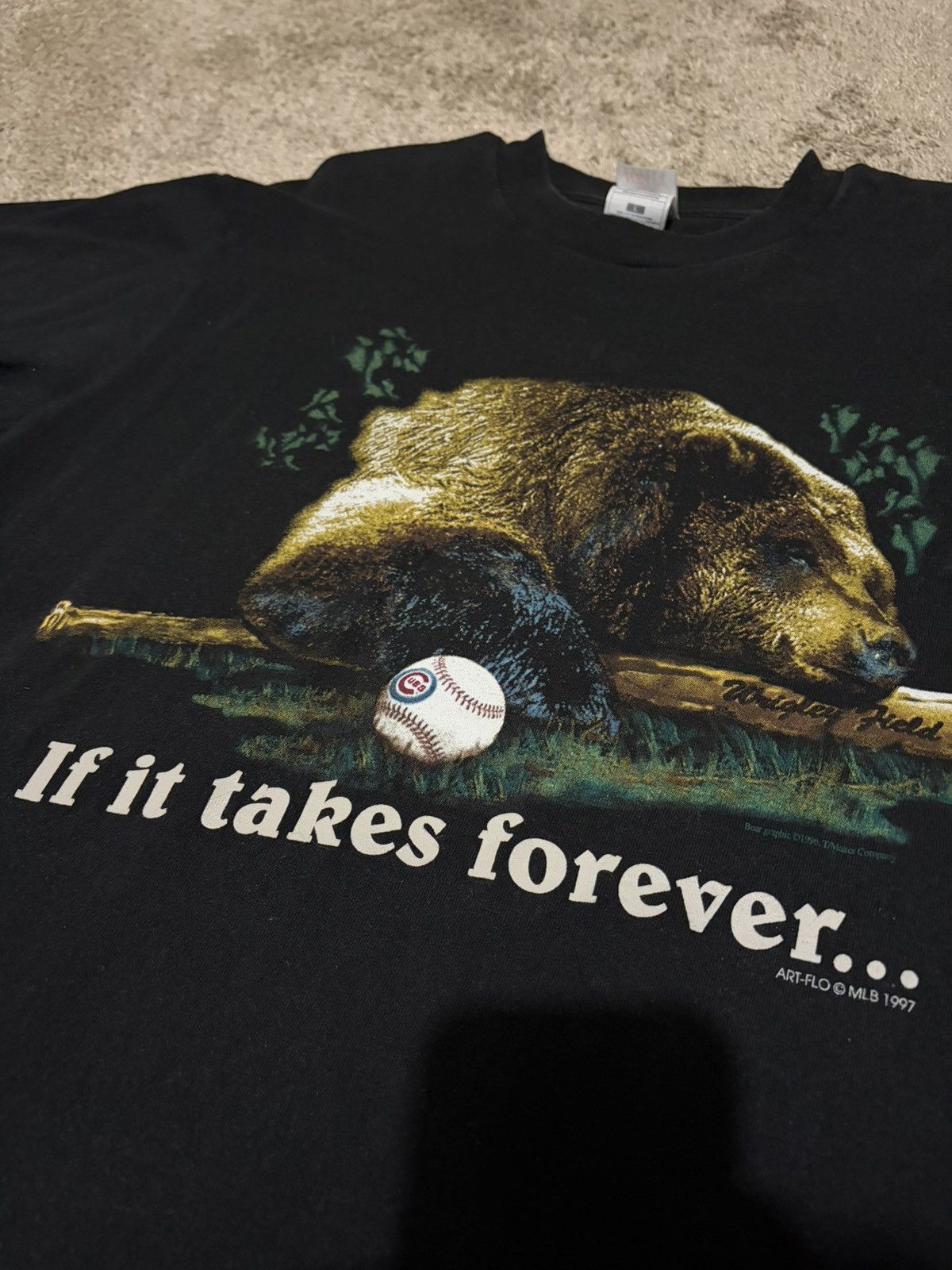 MLB 1997 “If It Takes Forever” Cubs Shirt Size US L / EU 52-54 / 3 - 2 Thumbnail