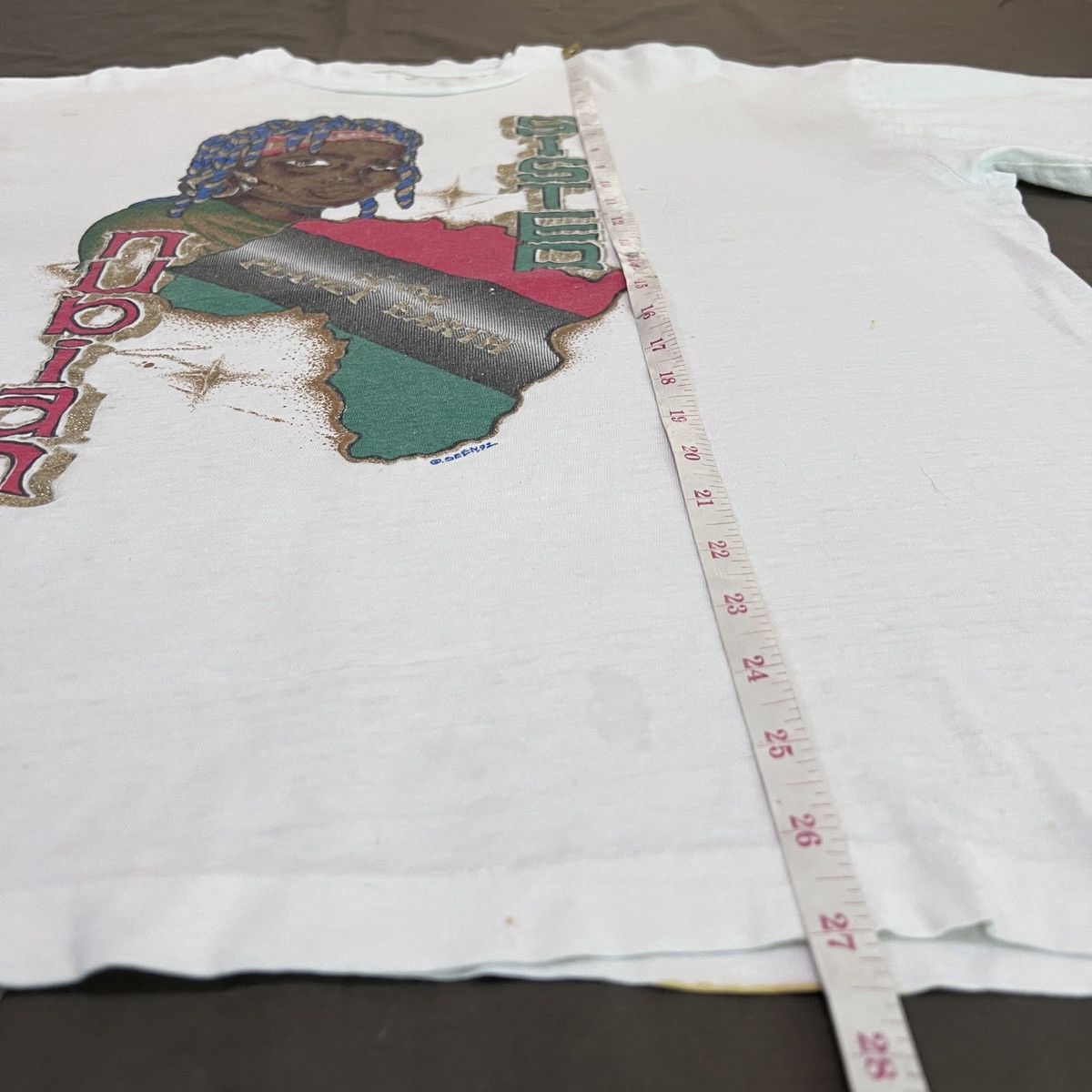 Rap Tees Vintage 90s NUBIAN SISTER Black History Tee XL Hiphop Size US XL / EU 56 / 4 - 13 Thumbnail