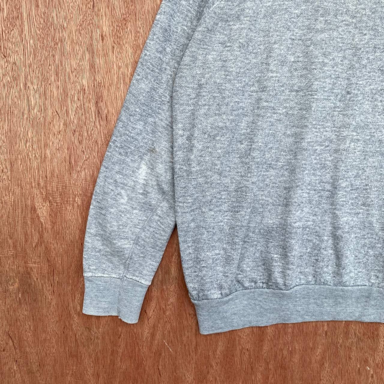 Vintage VINTAGE 80s Creighton University Sweatshirt Grey Raglan Size US XL / EU 56 / 4 - 10 Thumbnail