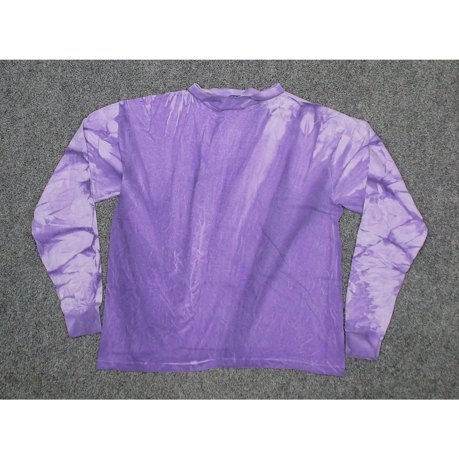 Vintage 90s Beverly Hills Athletic Club Single Stitch Tie Dye L/S Size L / US 10 / IT 46 - 4 Thumbnail