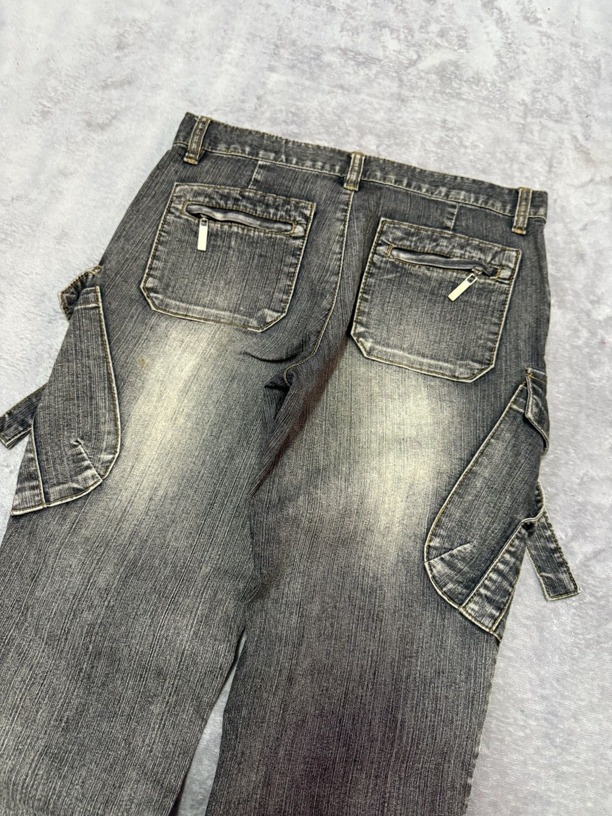 Hysteric Glamour × Japanese Brand Blue Jam Japan Bondage Claw Mark Jeans Short Size 27" / US 4 / IT 40 - 13 Thumbnail