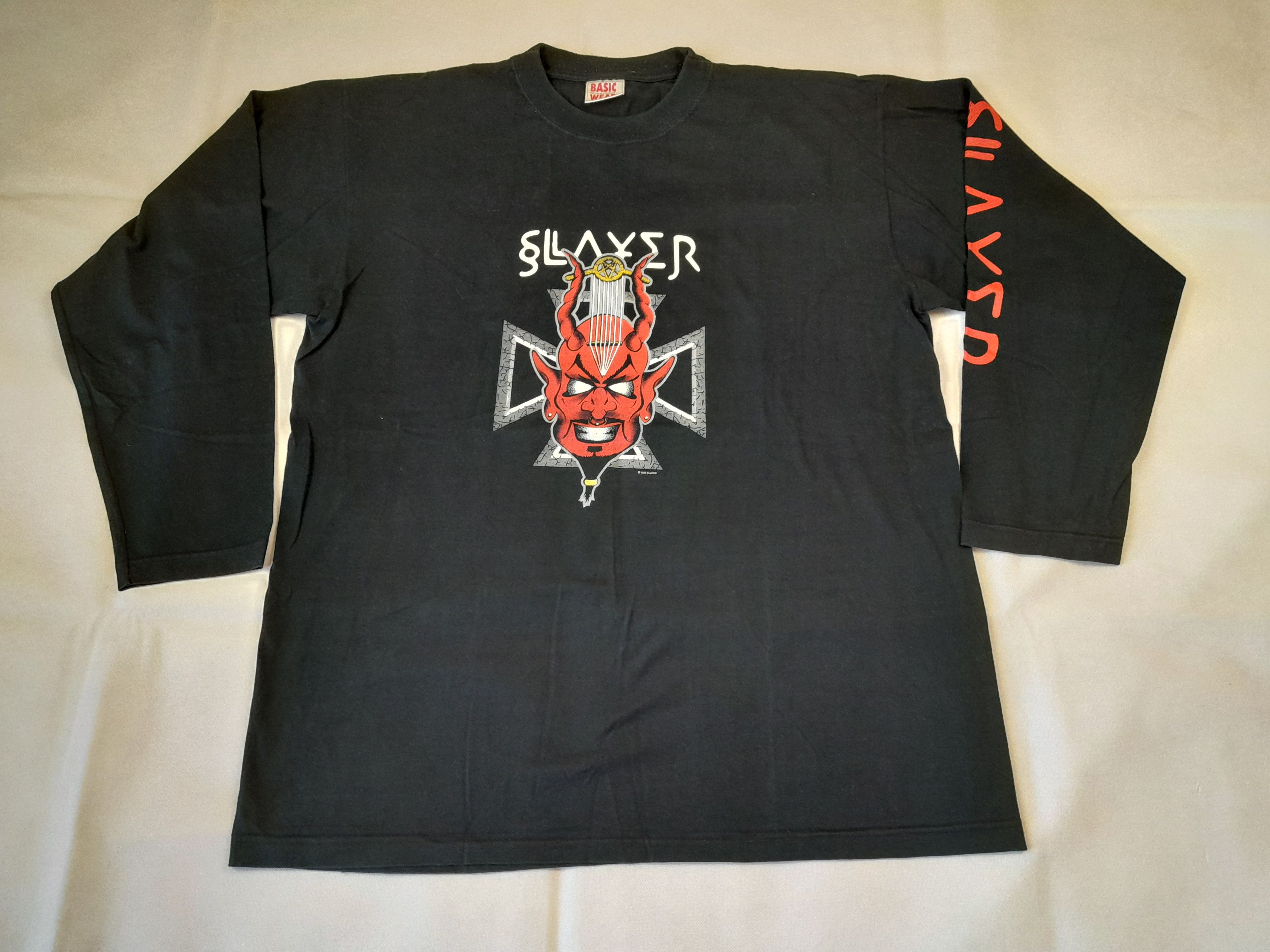 Vintage Rare 1999 Slayer Long Sleeve T-Shirt