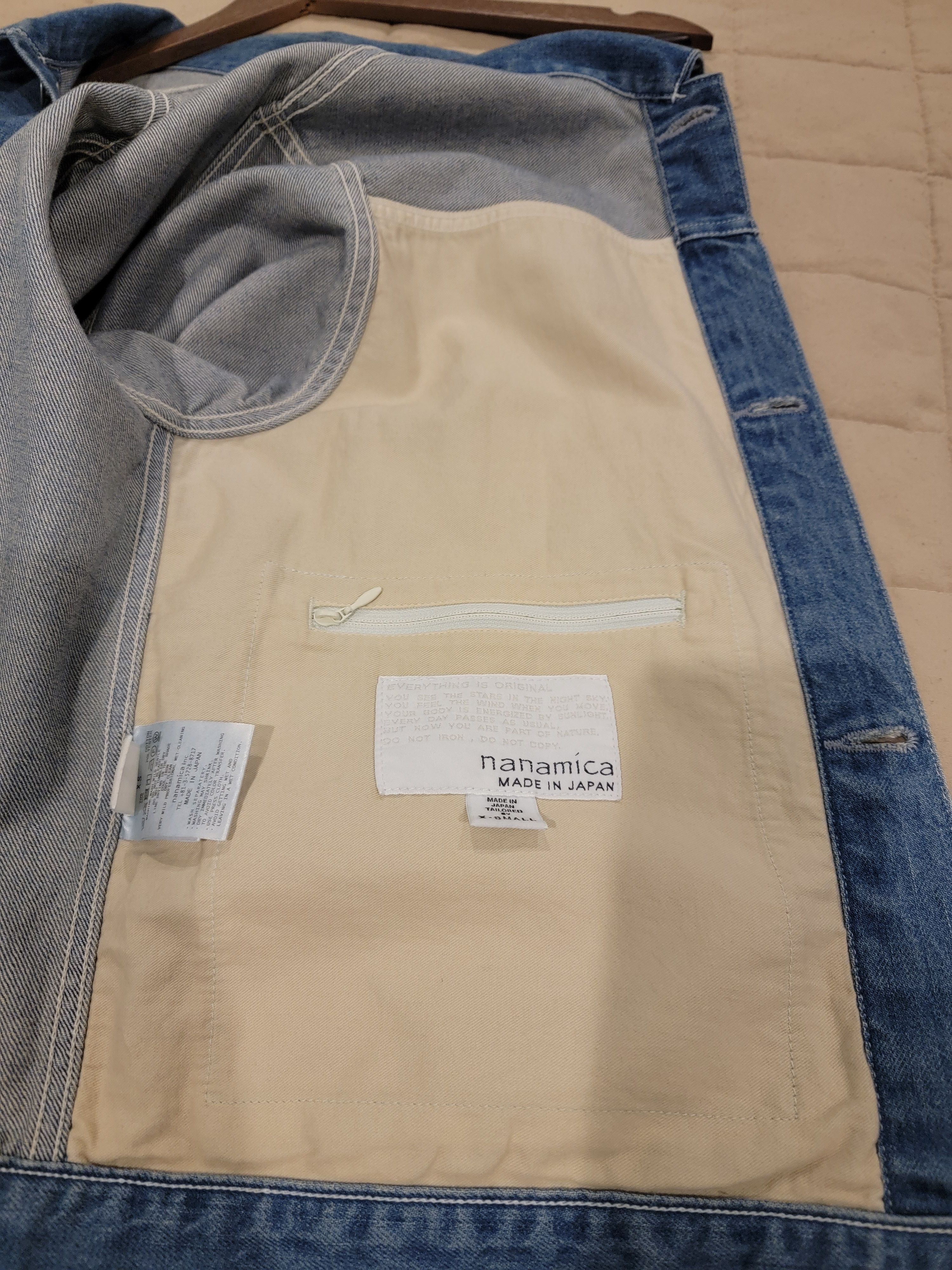 Nanamica Short Denim Jacket Size US XS / EU 42 / 0 - 3 Thumbnail
