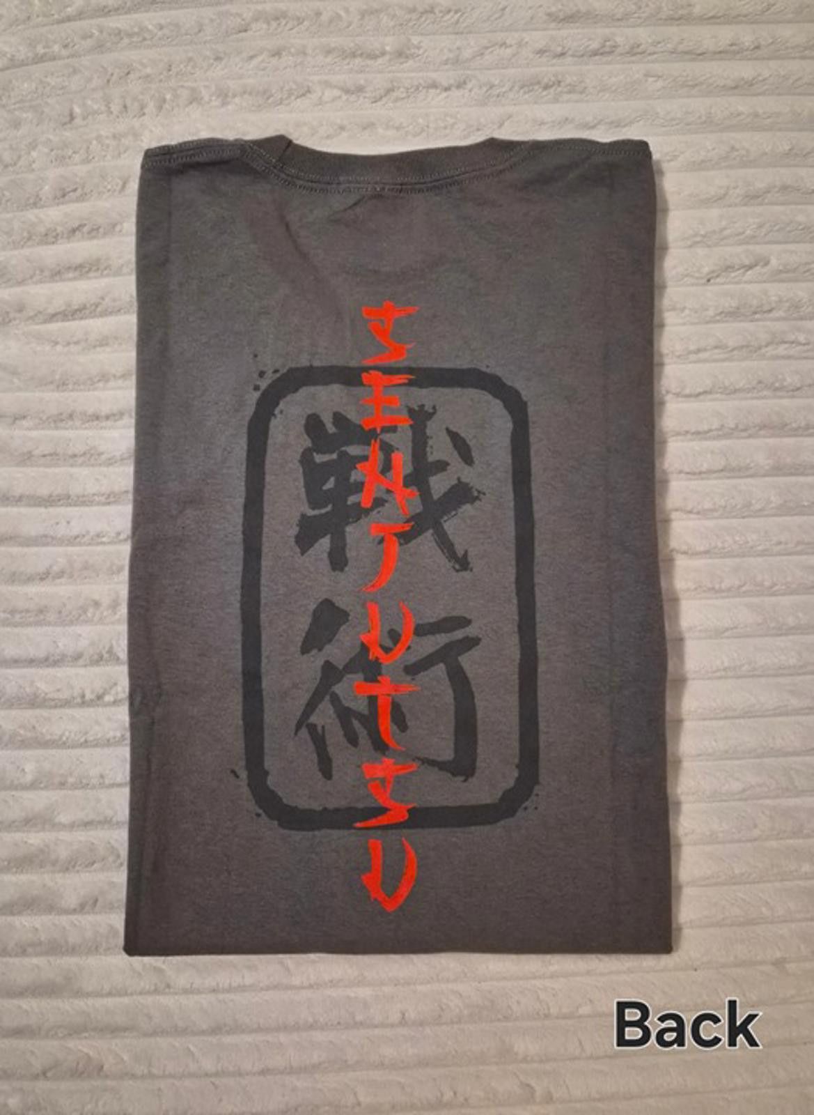 Global Work Iron Maiden Senjutsu Samurai Eddie T-Shirt - Gray XXL Size US XXL / EU 58 / 5 - 2 Thumbnail
