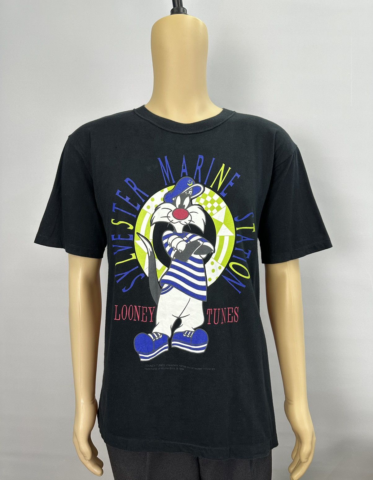 Looney Tunes 1994 Marine Vintage Tshirt A586